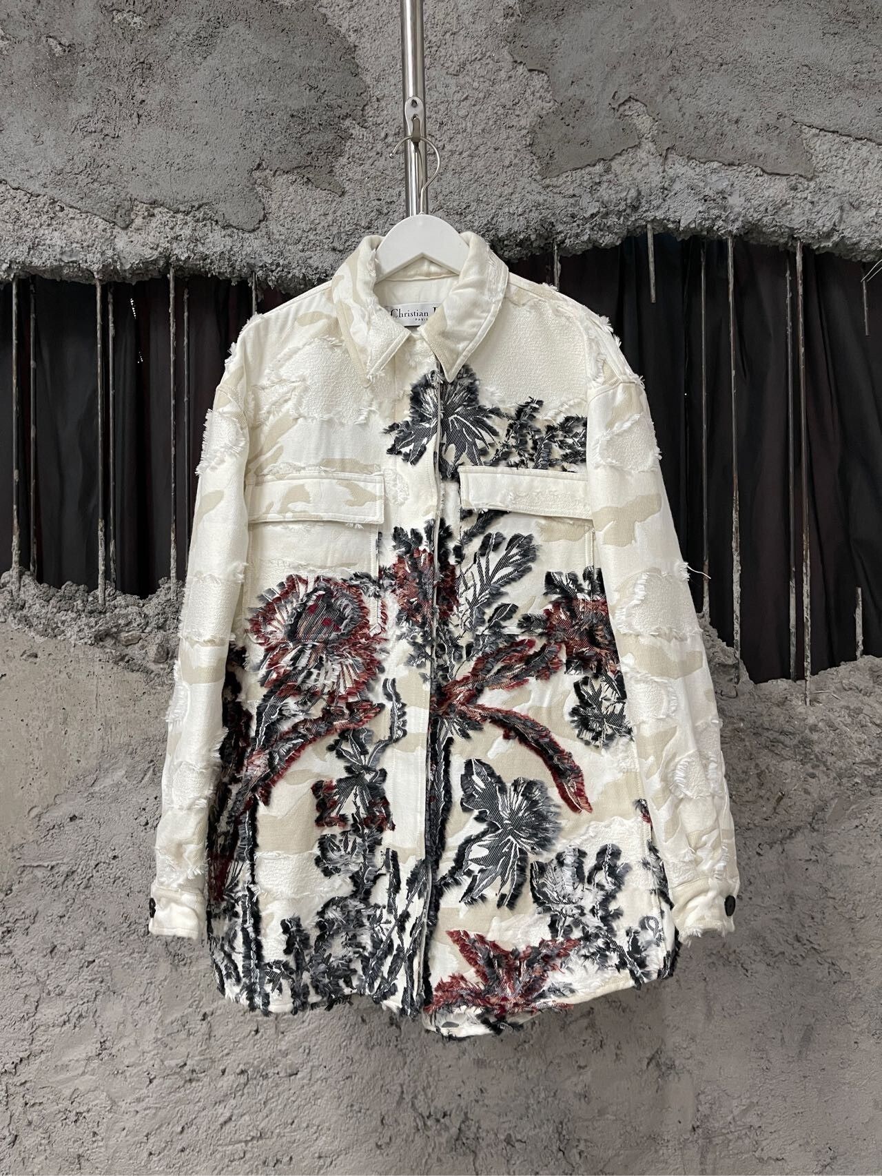 Dior Distressed Denim Jacket