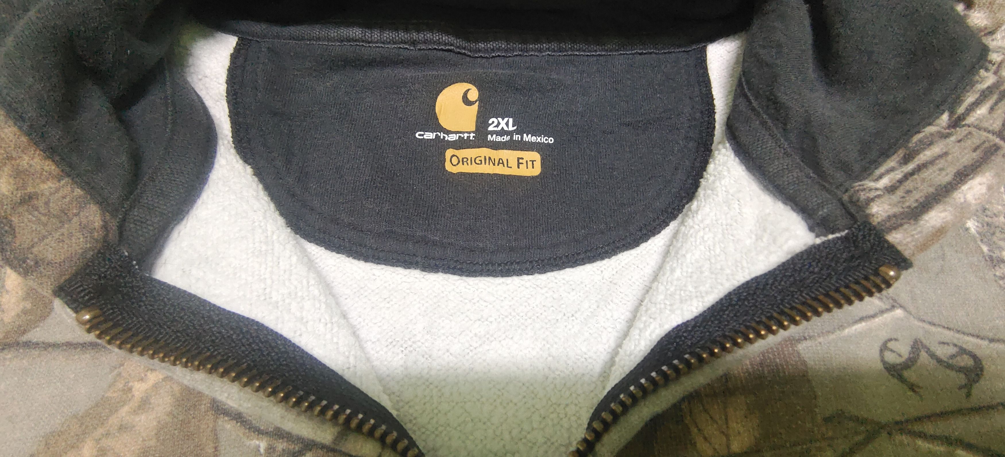Carhartt 2XL Carhartt Hoodie Zipped Sweatshirt Size US XXL / EU 58 / 5 - 6 Thumbnail
