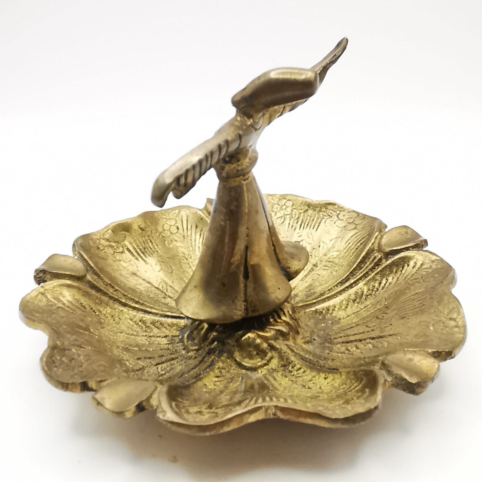 Vintage Vintage used Ashtray "Dervish Dance" Handmade, Bronze 405g Size ONE SIZE - 2 Thumbnail