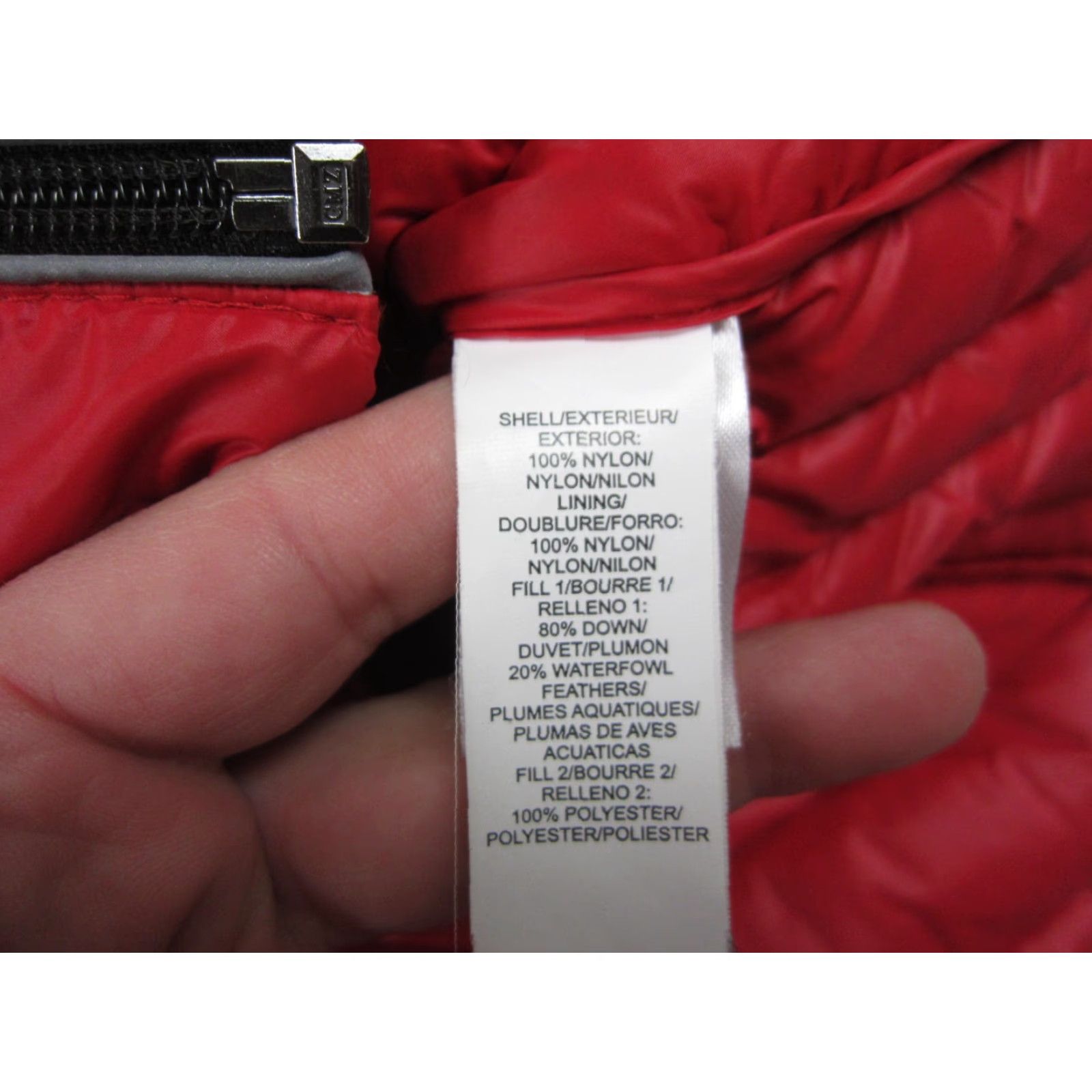Lucky Brand Lucky Brand Jacket XL Red Full Zip Hooded Puffer Womens Winter Outdoor Modern Regular XS? Size XL / US 12-14 / IT 48-50 - 7 Thumbnail
