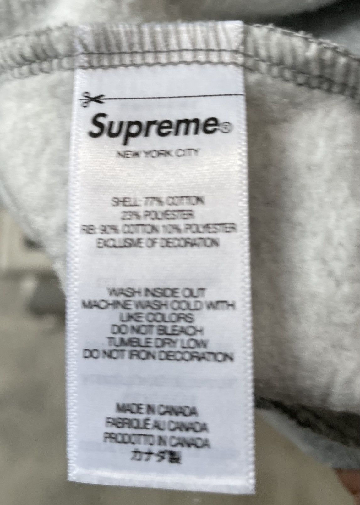 Supreme Supreme Plaid Arc Crewneck Heather Size US L / EU 52-54 / 3 - 6 Thumbnail