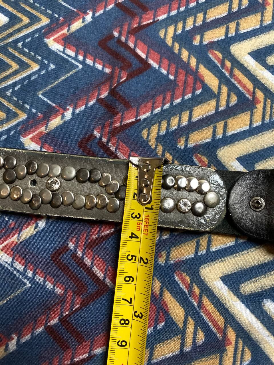 Other Y2K Rodeo Avant Garde Leather Cowboy belt Size ONE SIZE - 11 Thumbnail