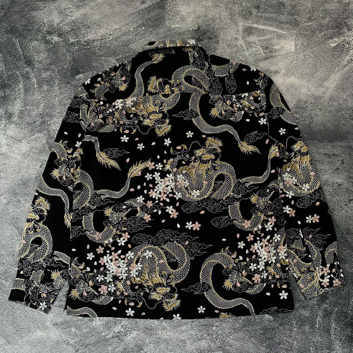 Japanese Brand Japanese Traditional Flying dragon Shirt Size US XL / EU 56 / 4 - 3 Thumbnail