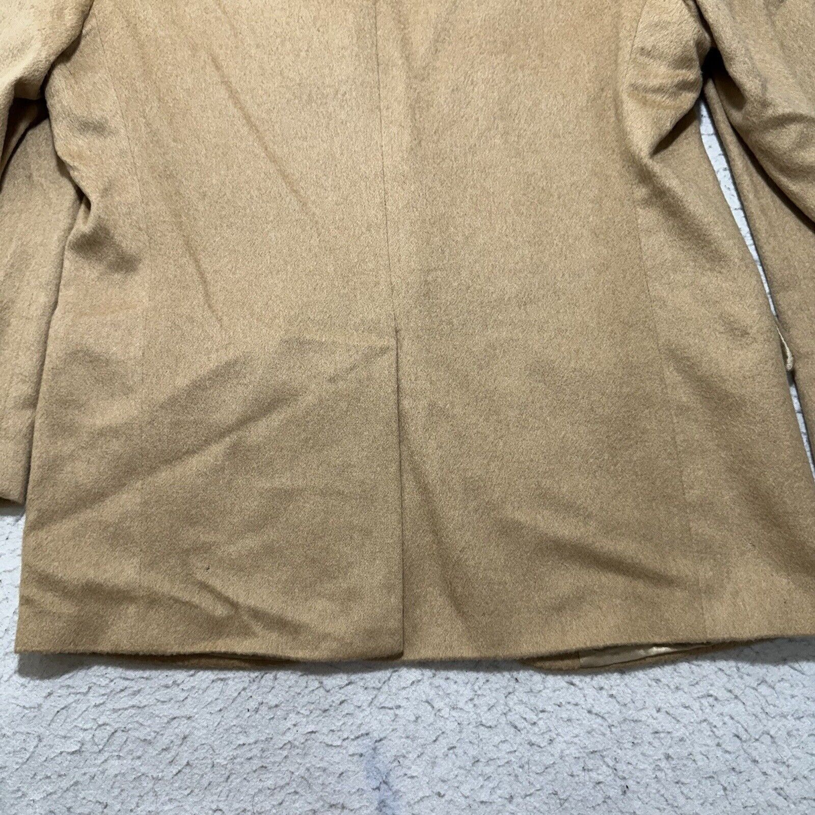 Other Christopher Hayes 42S 100% Camelhair Suit Jacket Beige Coat Size 42S - 18 Thumbnail