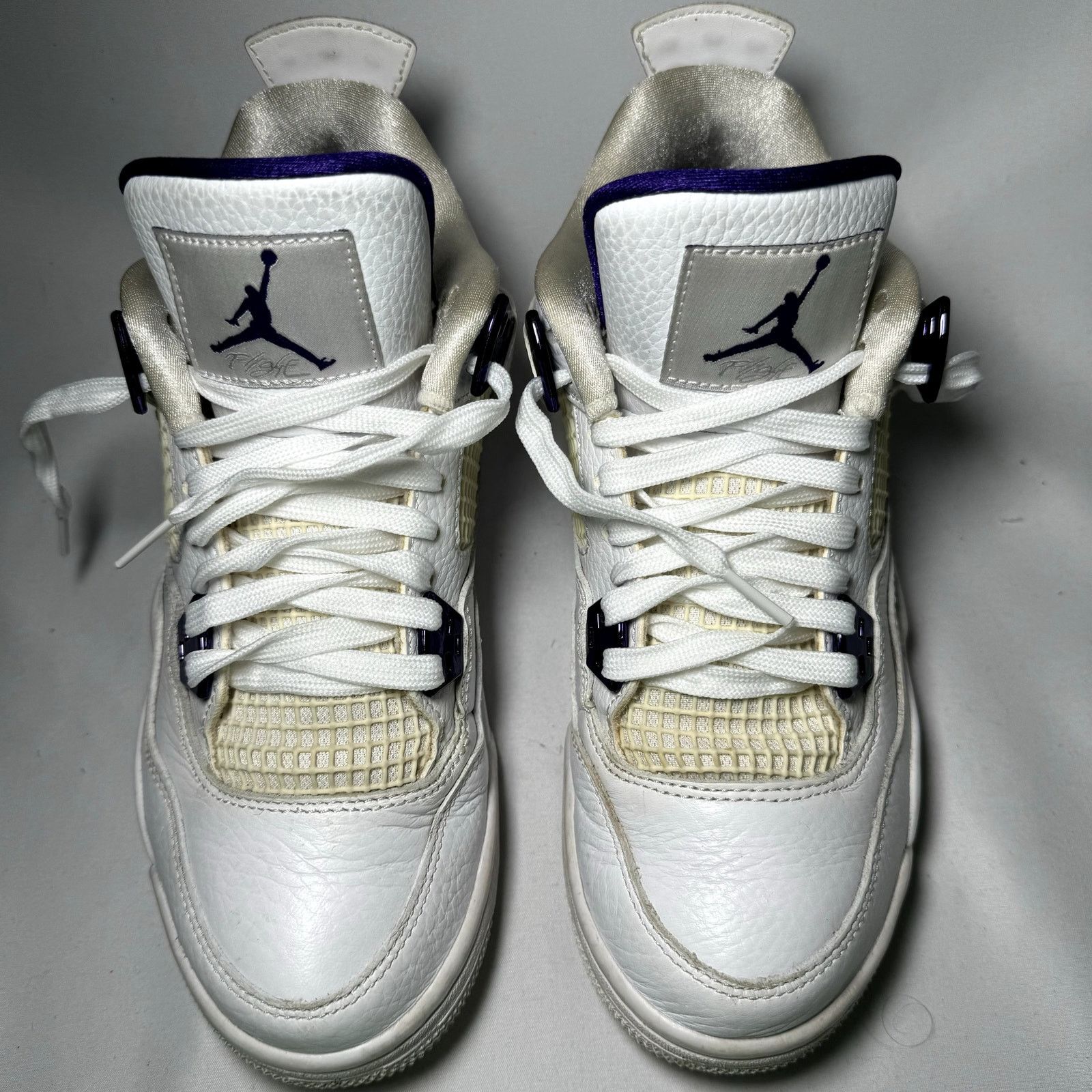 Jordan Brand × Nike Size 6 - Air Jordan 4 Retro GS Purple Metallic Men's Shoes Size US 6 / EU 39 - 4 Thumbnail