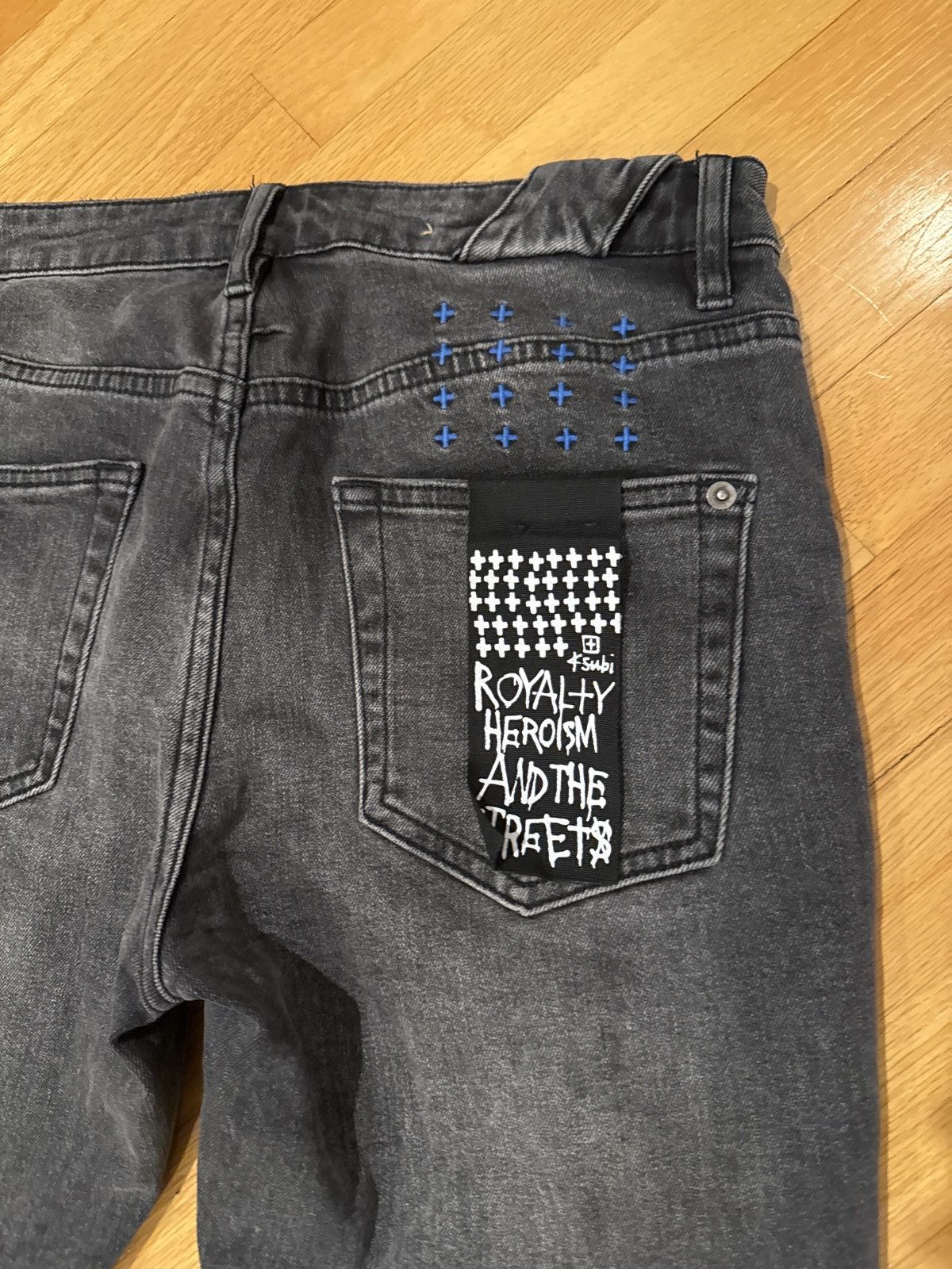Ksubi Ksubi Chitch Right Time Black Denim Size US 30 / EU 46 - 1 Thumbnail