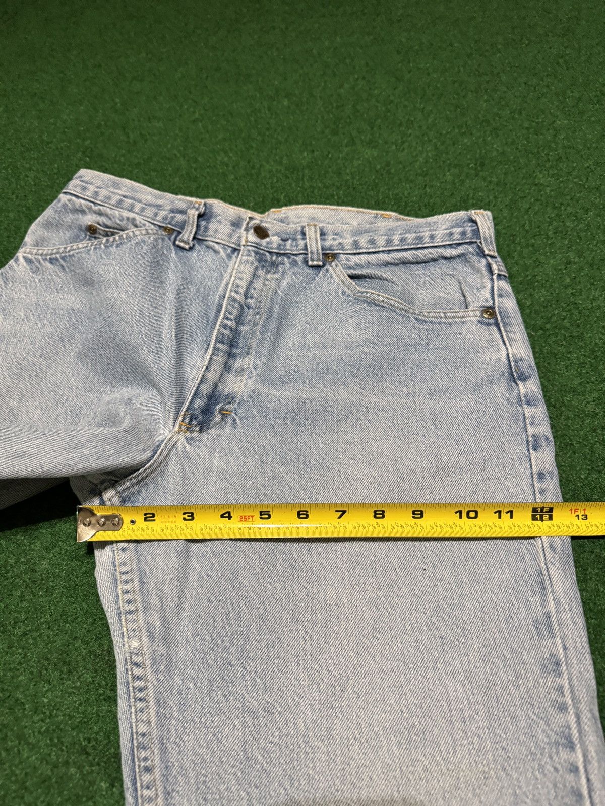 Oshkosh Vintage OshKosh Light Wash 34x28 Talon Straight Denim Jeans Size US 34 / EU 50 - 11 Thumbnail