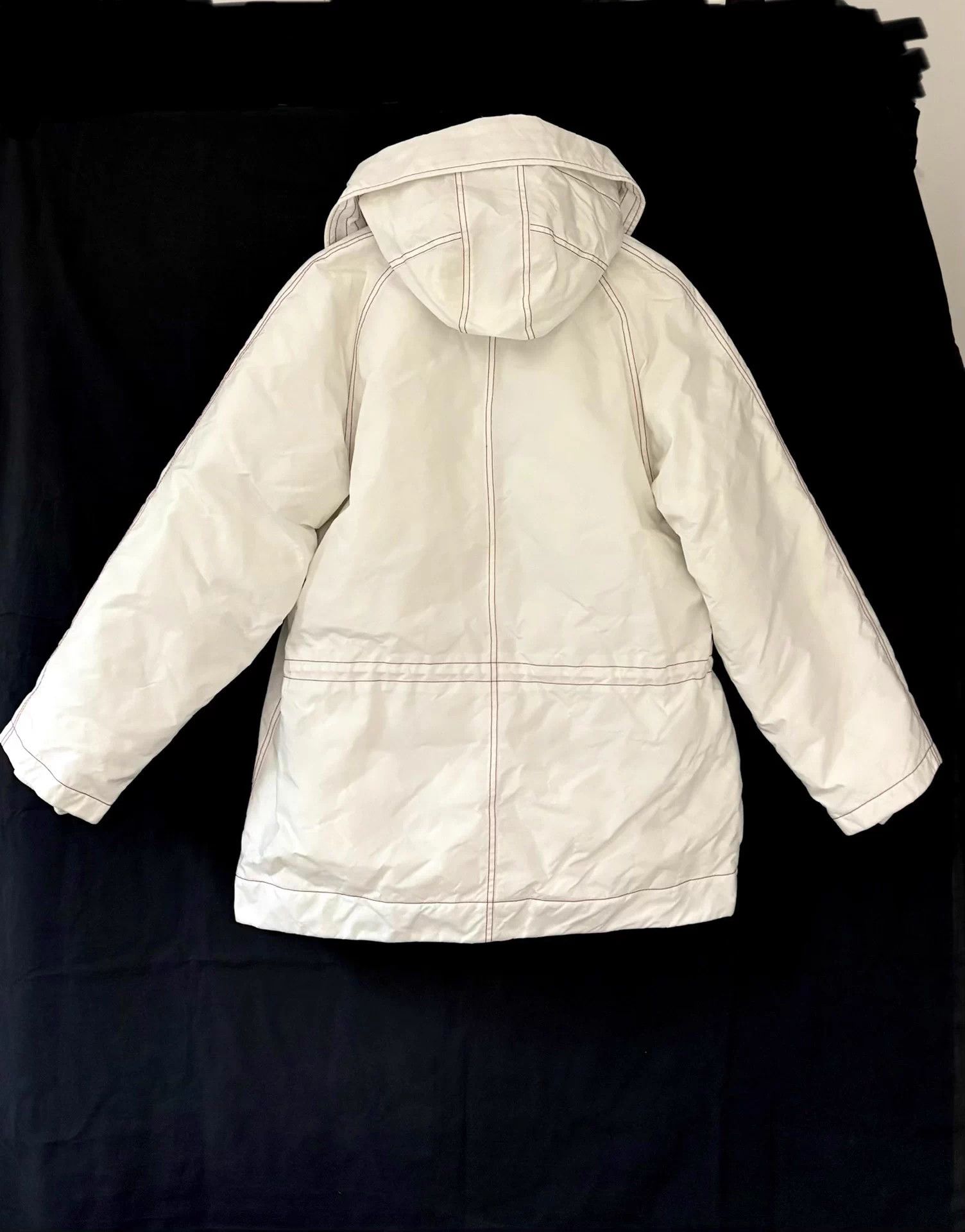 KANGHYUK Kanghyuk Men's White Relaxed Parka S Airbag Nylon Down Coat Size US S / EU 44-46 / 1 - 2 Thumbnail