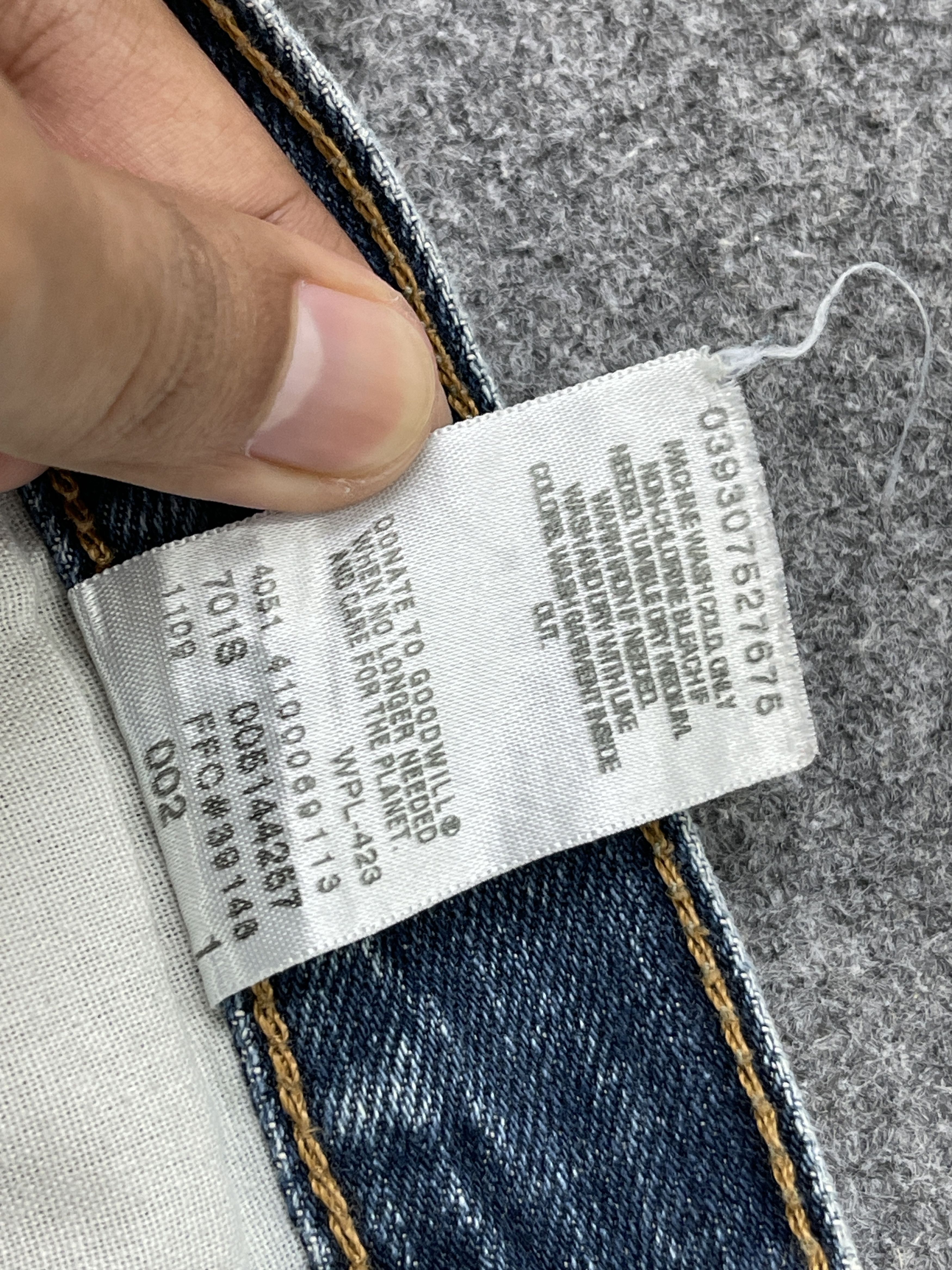 Levi's Vintage Levis 514 Faded Blue Jeans DP2556 Size US 32 / EU 48 - 8 Thumbnail