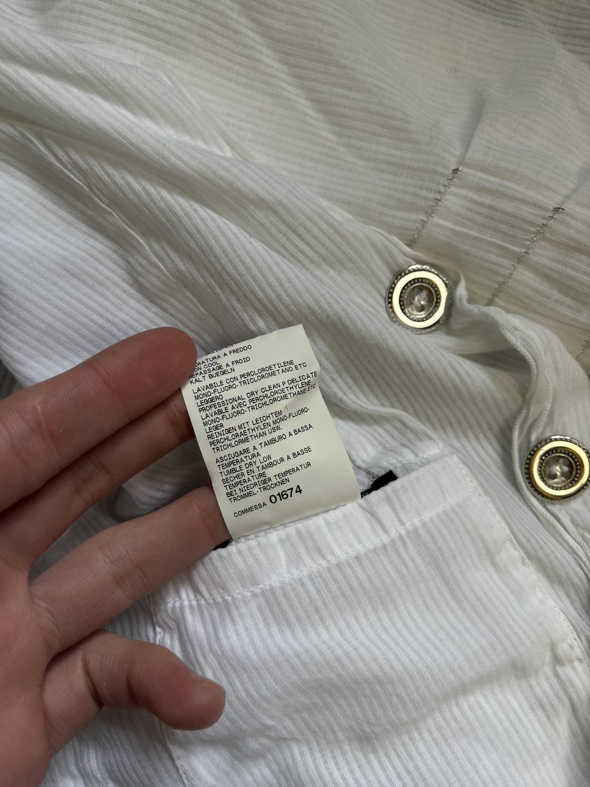 Marithe + Francois Girbaud Vintage Marithe Francois Girbaud Reversible Jacket Size XS / US 0-2 / IT 36-38 - 16 Thumbnail