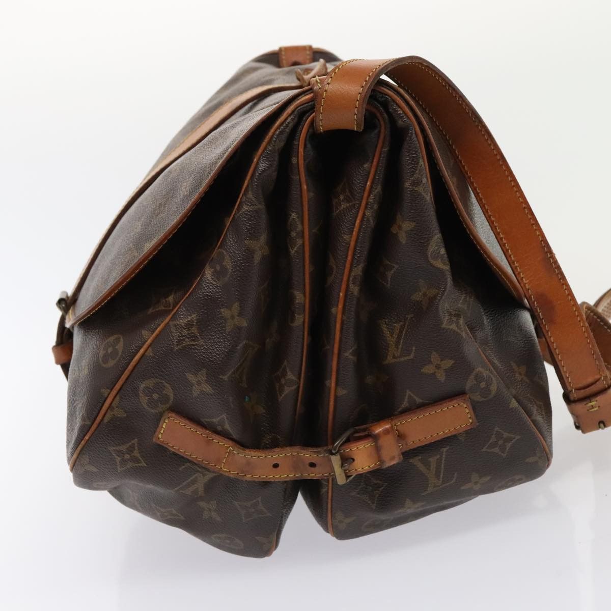Louis Vuitton LOUIS VUITTON Monogram Saumur 35 Shoulder Bag M42254 Size ONE SIZE - 4 Thumbnail