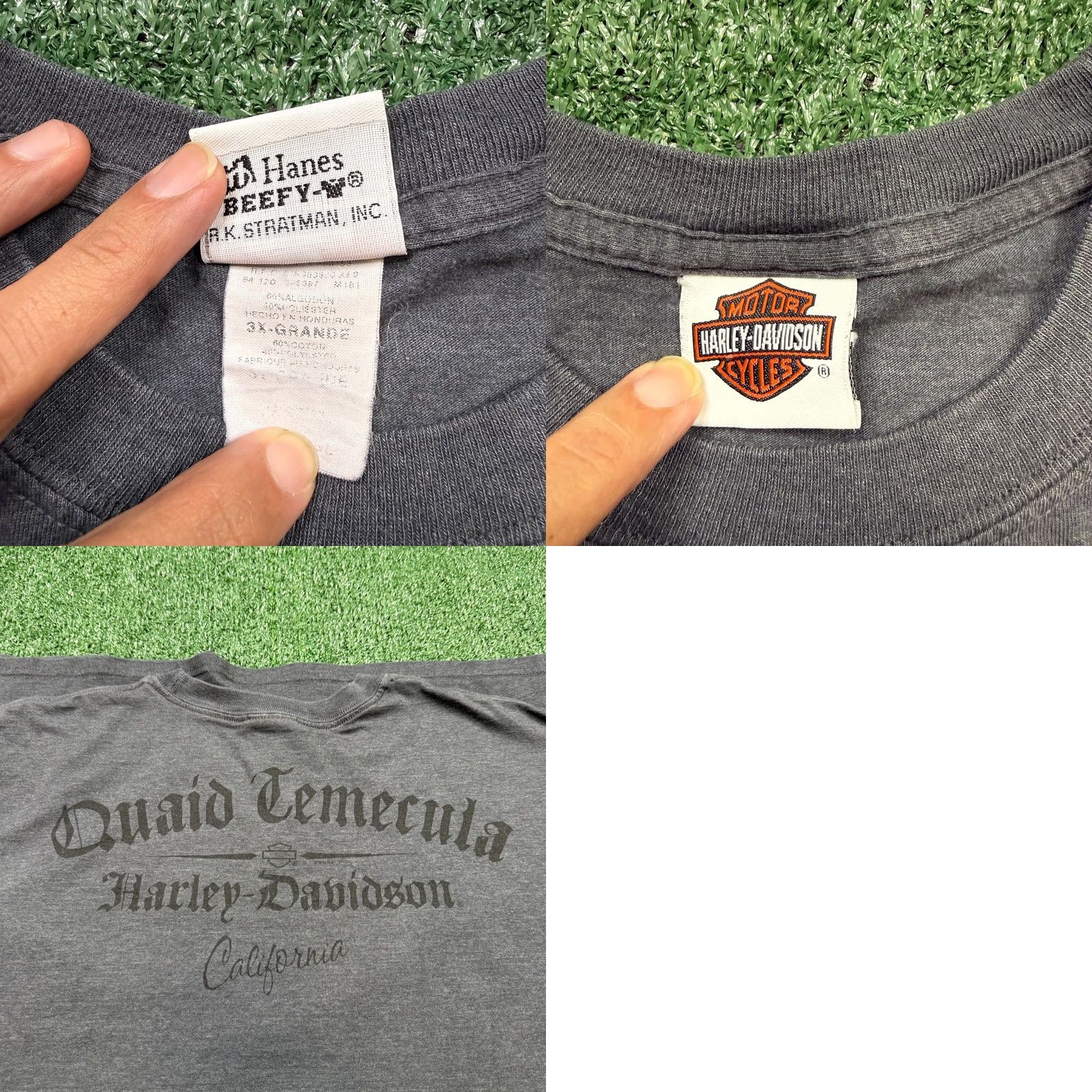 Harley Davidson VINTAGE Harley-Davidson T Shirt Men 3XL Short Sleeve Graphic Tee 2012 Motorcycle Black Cotton Logo NOT APPLICABLE Size US XXL / EU 58 / 5 - 8 Thumbnail