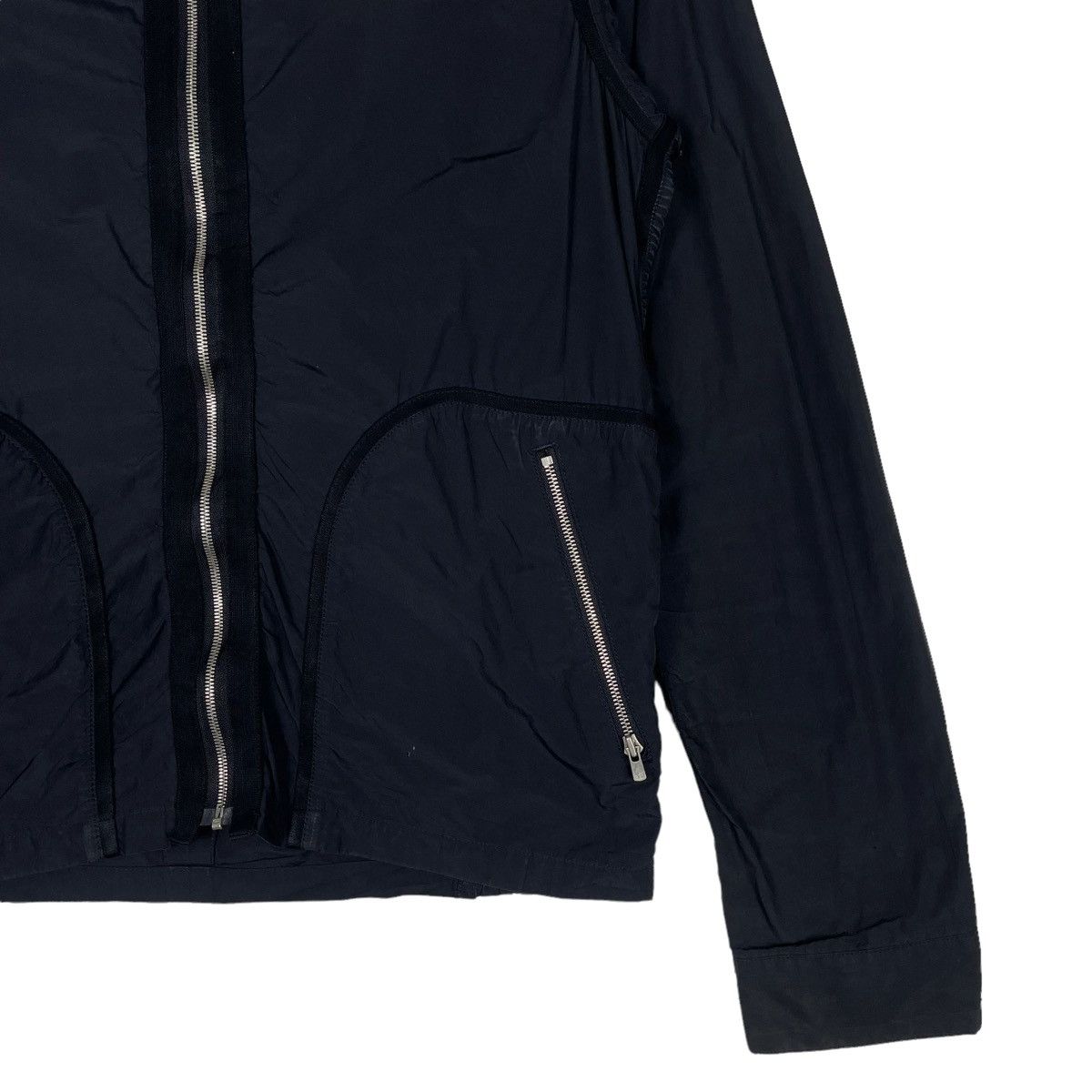Japanese Brand × Kolor × Le Grande Bleu (L.G.B.) 💥KOLOR JAPAN NYLON BIKER JACKET Size US S / EU 44-46 / 1 - 4 Thumbnail