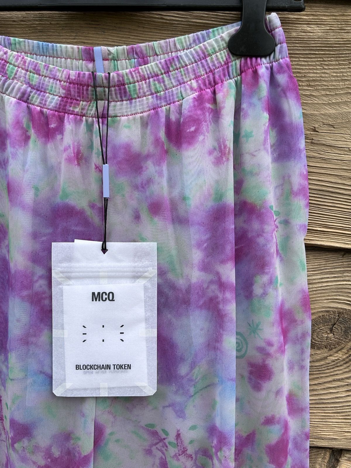 Alexander McQueen BNWT Alexander Mcqueen MCQ Relaxed Mesh Multicolor Pants Size 30" / US 8 / IT 44 - 2 Thumbnail
