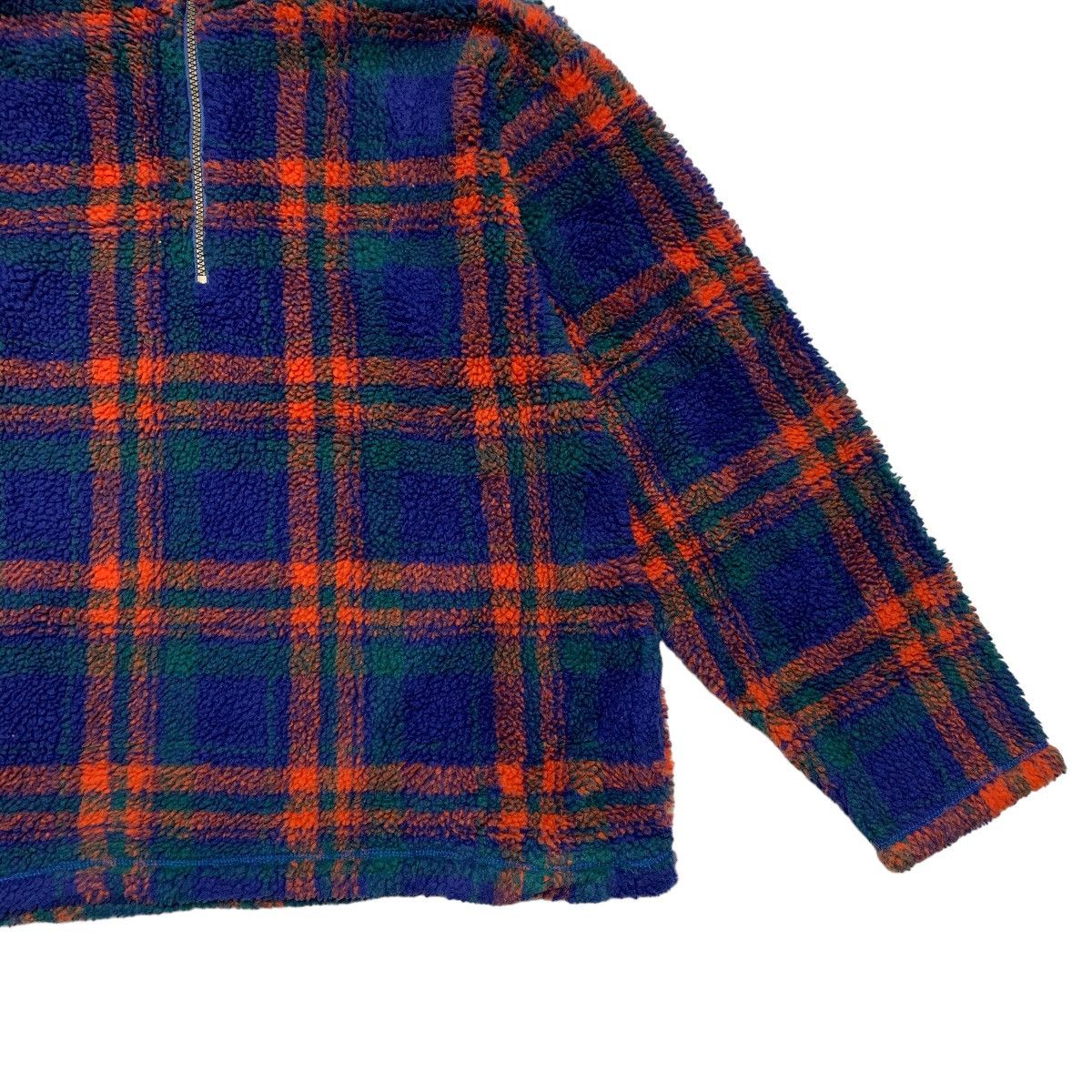 L.L. Bean Vintage LL Bean Tartan Deep Pile Fleece Sweater Size US S / EU 44-46 / 1 - 3 Thumbnail