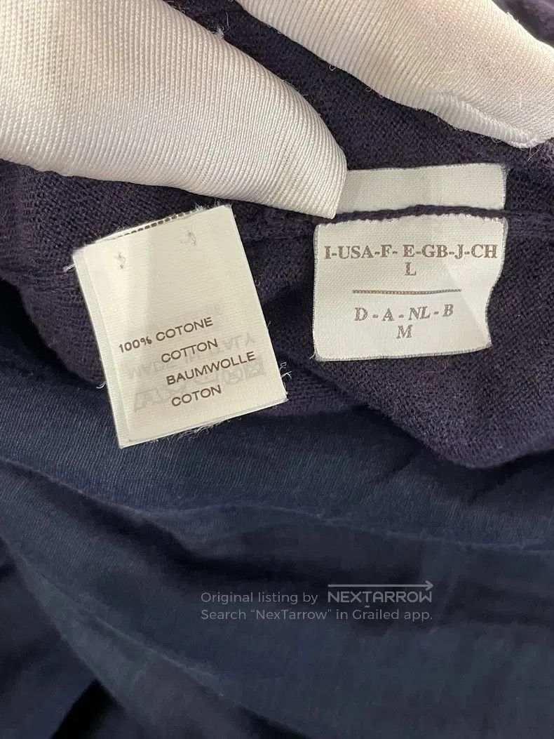 Brunello Cucinelli Brunello Cucinelli Navy blue silk blend waistcoat Size M / US 6-8 / IT 42-44 - 4 Thumbnail