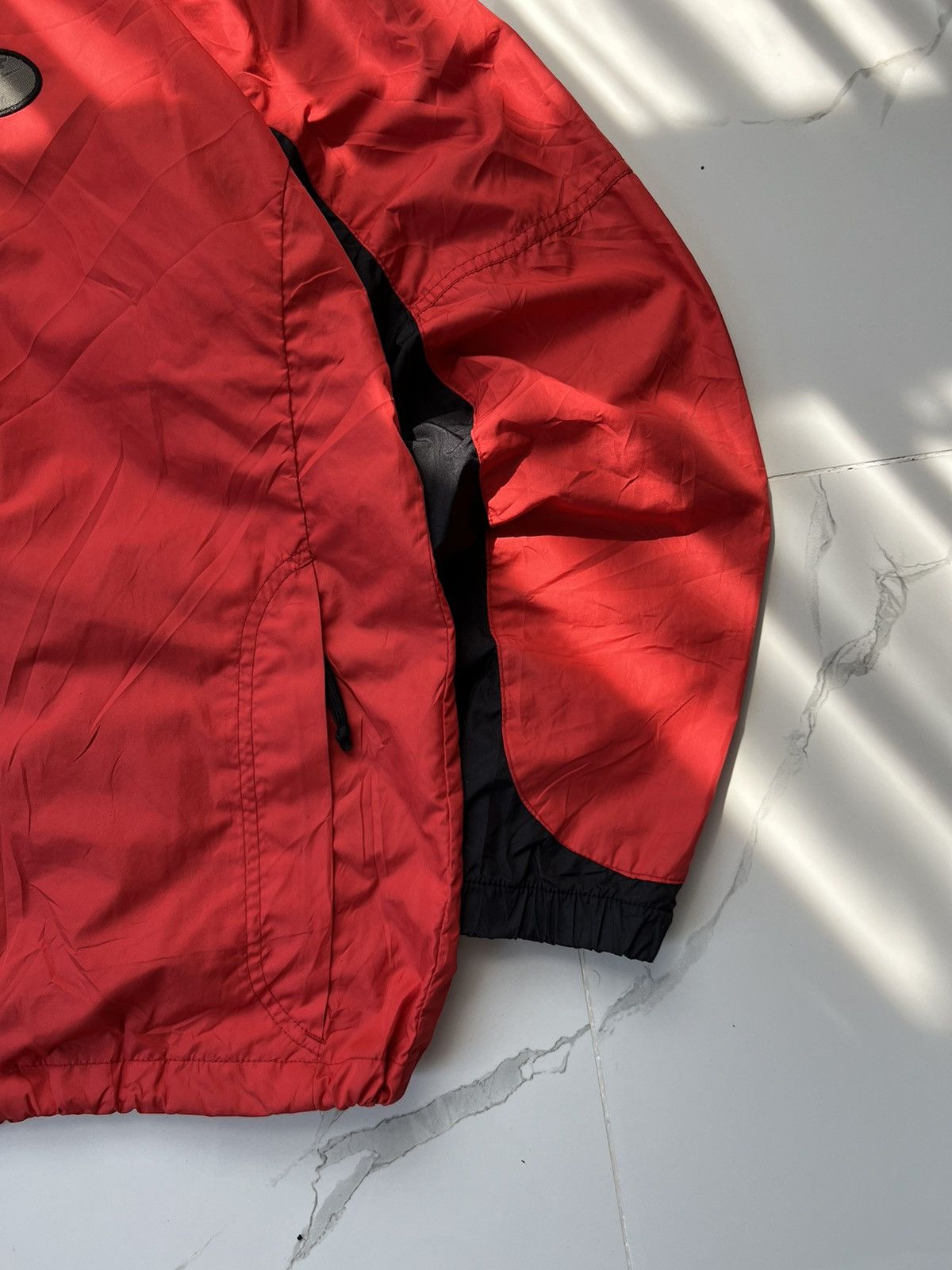 Nike × Vintage 90's NIKE FIT RARE RETRO SWOOSH LOGO Y2K GORPCORE JACKET Size US L / EU 52-54 / 3 - 2 Thumbnail