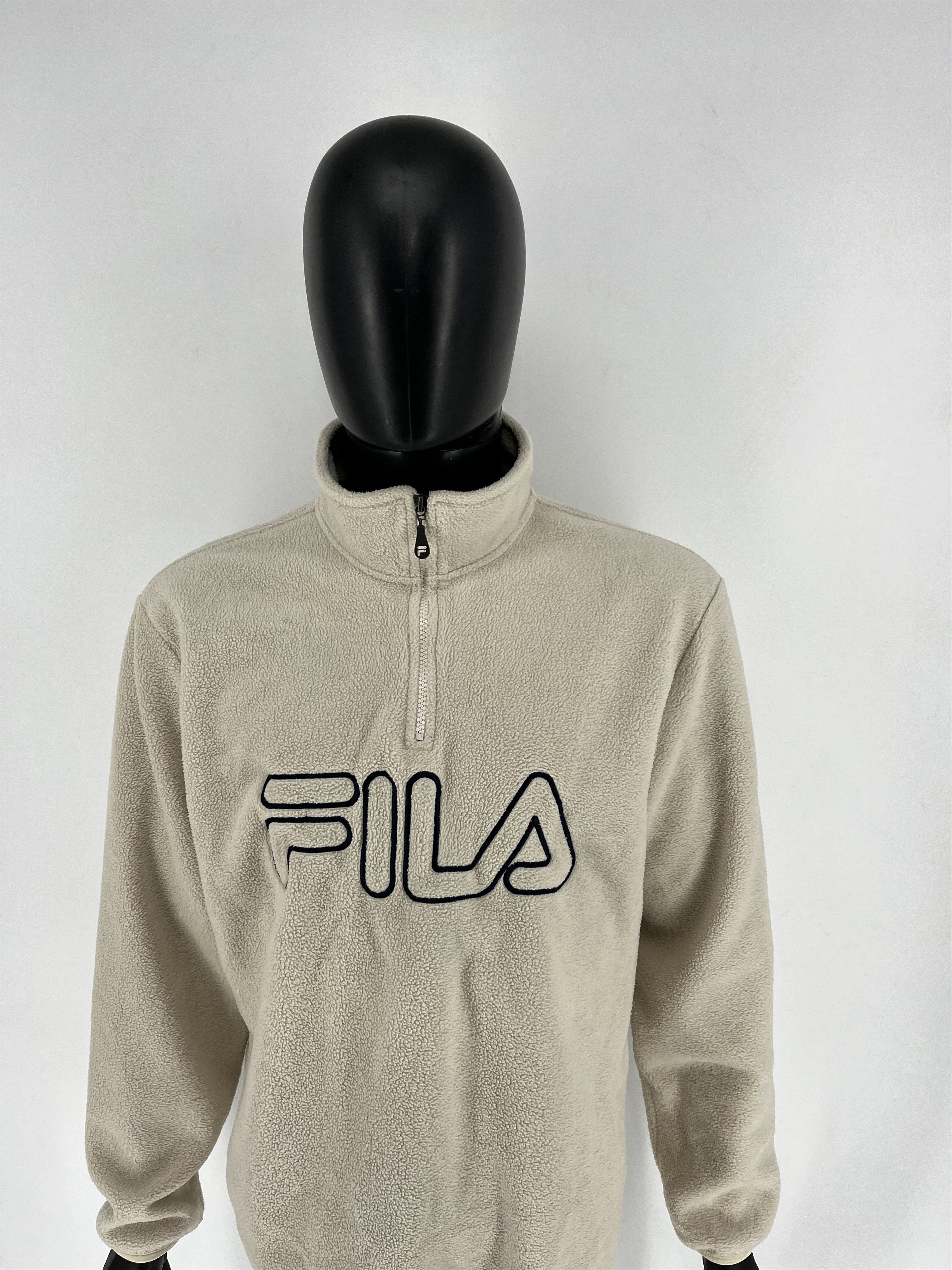 Fila Vintage Y2K Fila Fleece Sweatshirt Streetwear Skate Size US M / EU 48-50 / 2 - 5 Thumbnail