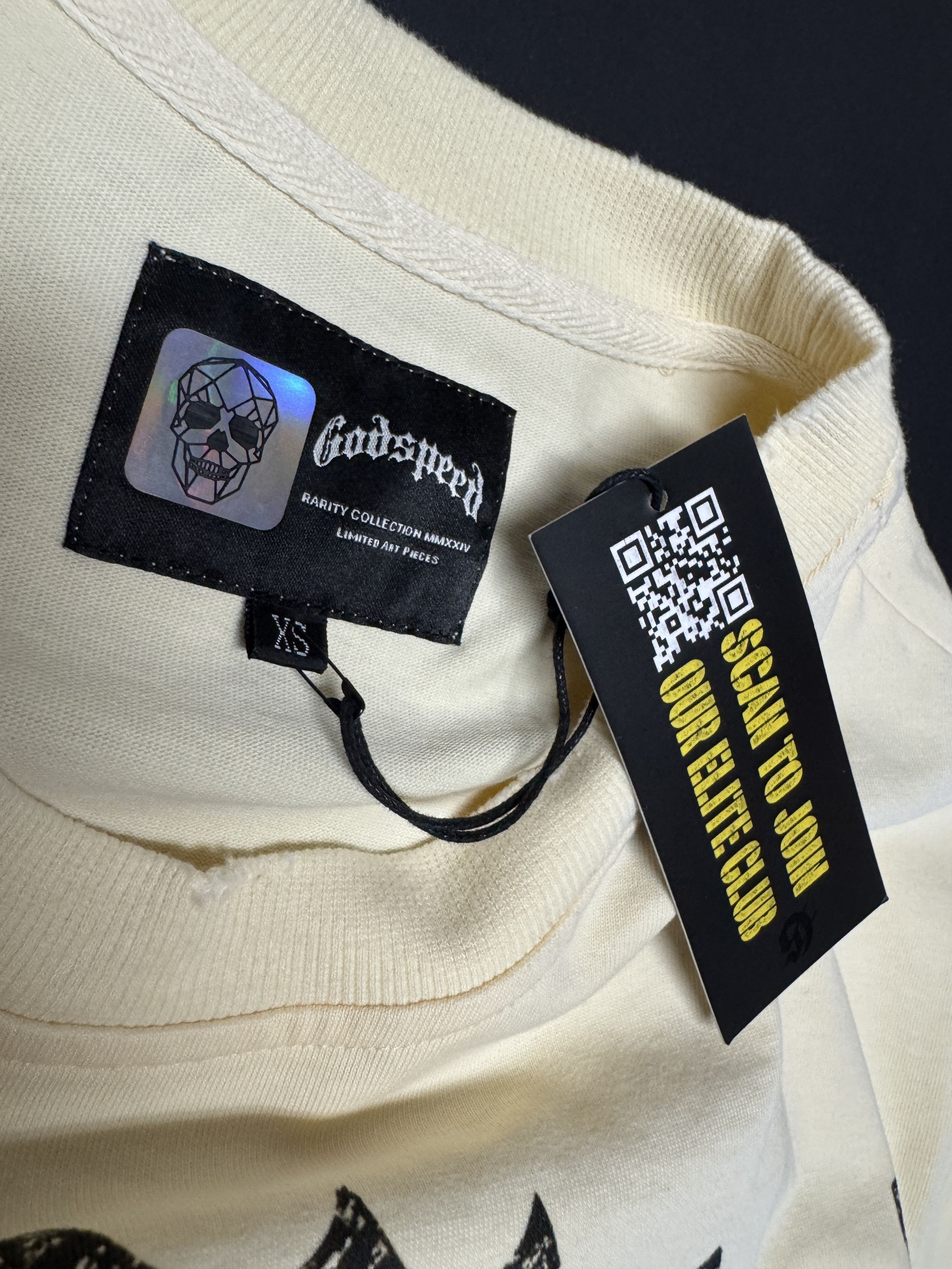 Godspeed Godspeed Los Scandalous Tee Cream Size US XS / EU 42 / 0 - 6 Thumbnail