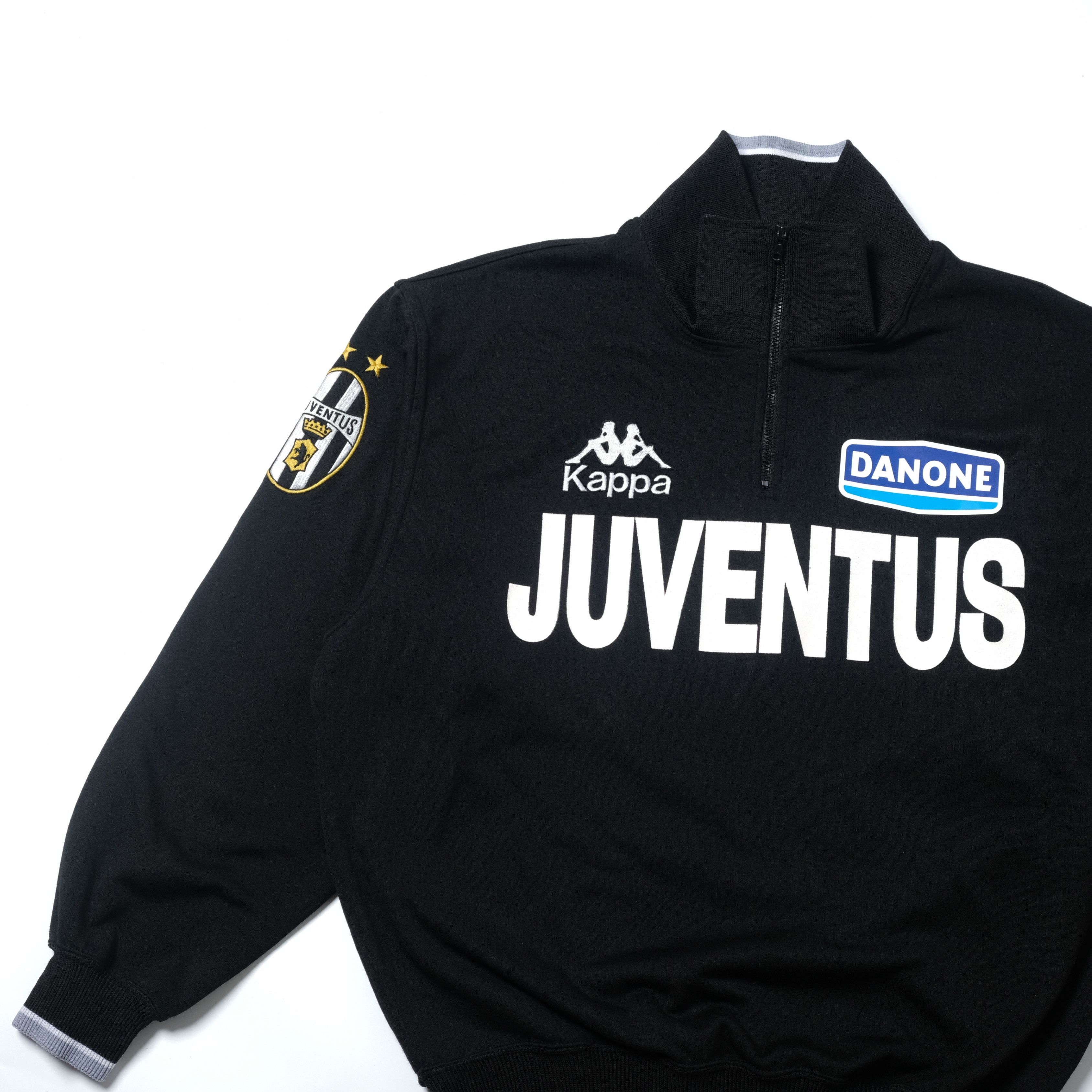 Kappa 1990s Juventus Quarter-Zip Sweatshirt Kappa (S/M) Size US S / EU 44-46 / 1 - 3 Thumbnail