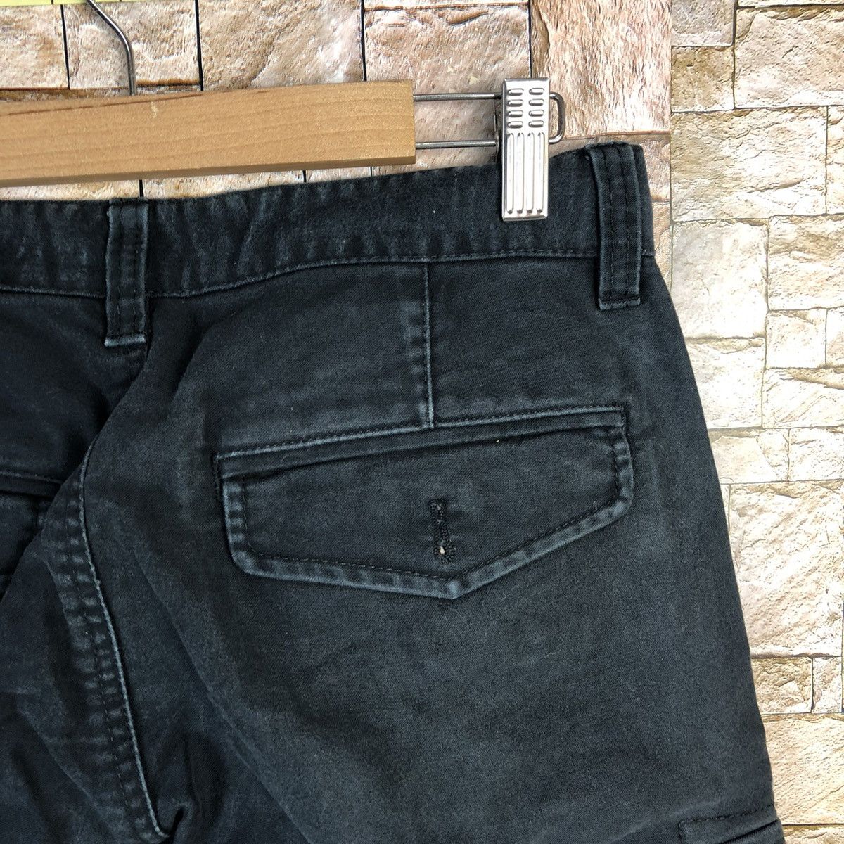 Japanese Brand Ikka japan streetwear Blue Cargo Multipocket Pants #A589 Size US 29 - 20 Thumbnail