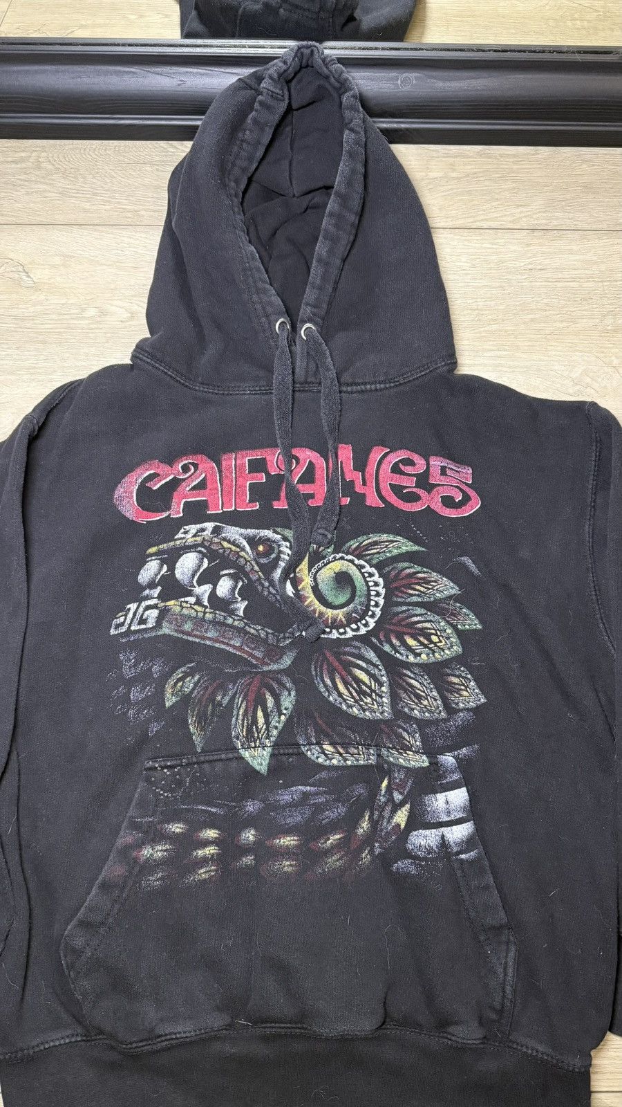 Other 2021 Caifanes Aztec / Mayan Dragon Tour Merchandise Hoodie Size US S / EU 44-46 / 1 - 3 Thumbnail
