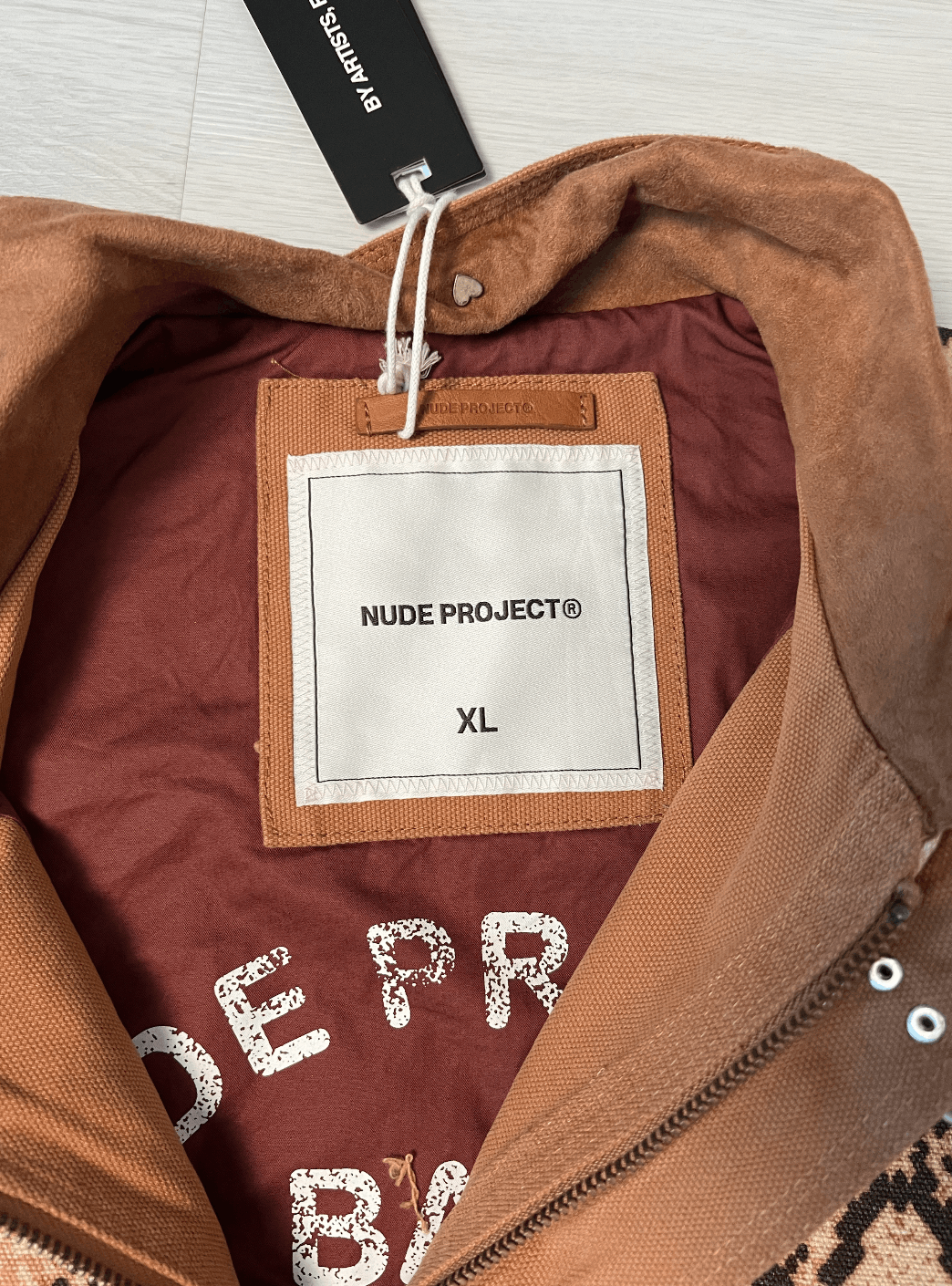 Nude Nude Project Heavy Canvas Trucker Jacket Animalie Size US XL / EU 56 / 4 - 2 Thumbnail