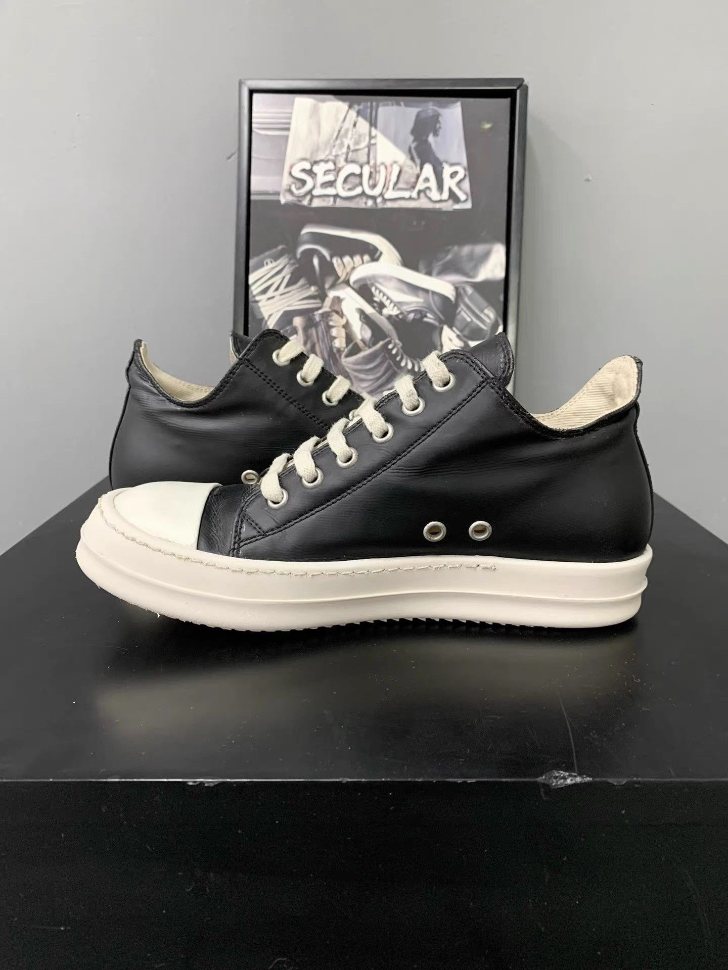 Rick Owens Rick Owens Low-Top Big Converse K34 Size US 6 / IT 36 - 6 Thumbnail