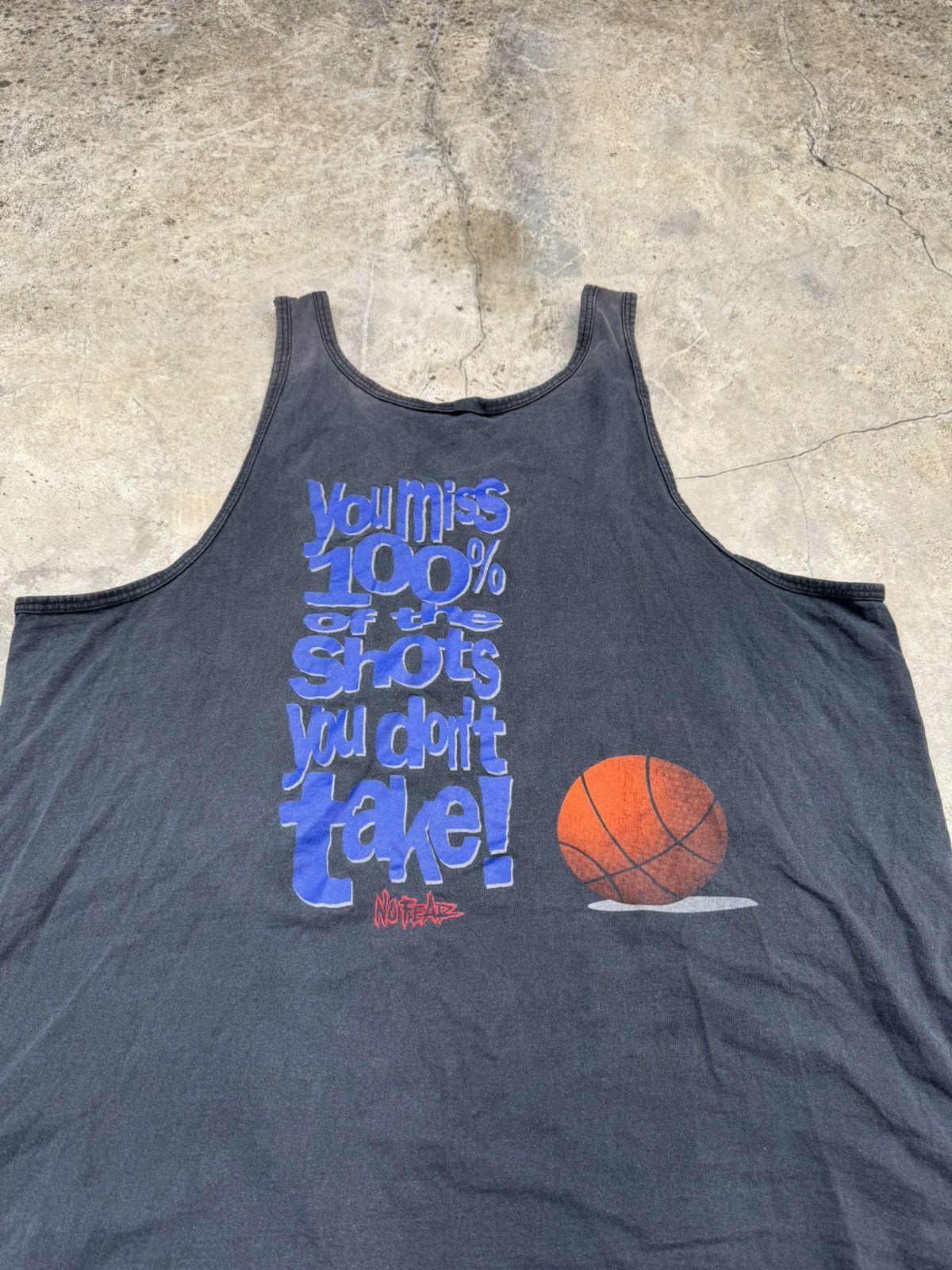 No Fear Vintage No Fear Gear Black Top 90s Single Stitch Size US XL / EU 56 / 4 - 2 Thumbnail