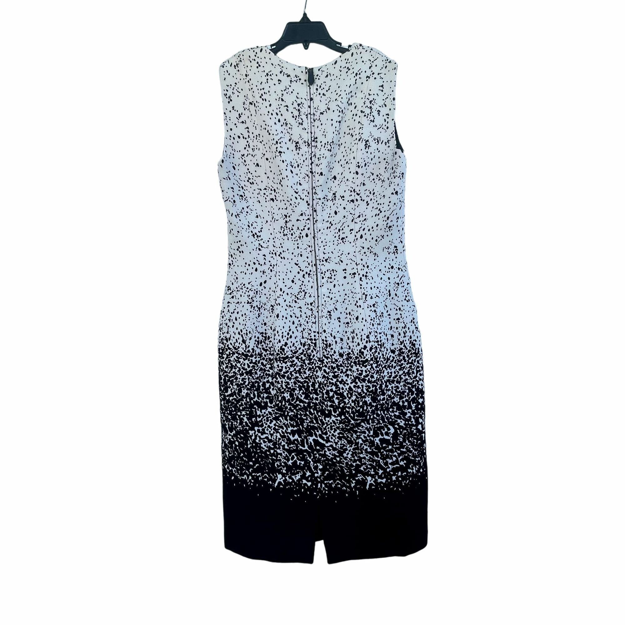 Burberry Burberry Wool Black Ivory Speckle Shift Degrade Sheath Wome Size M / US 6-8 / IT 42-44 - 3 Thumbnail