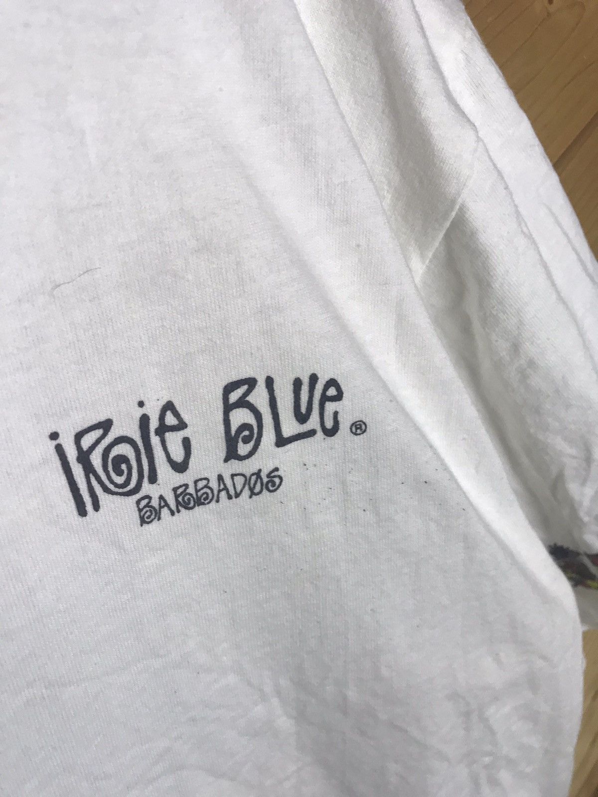 Vintage Vintage Iraie Blue stussy style t-shirt Size US XL / EU 56 / 4 - 5 Thumbnail