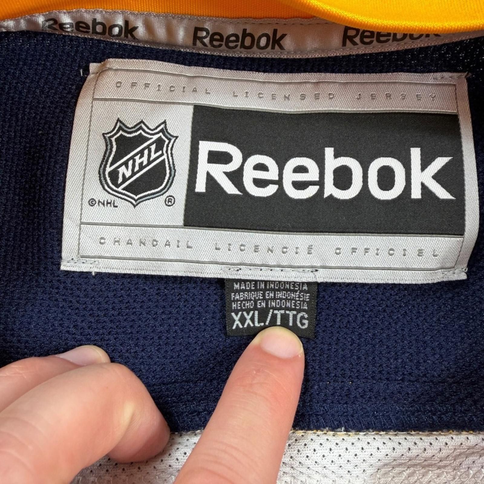 Reebok Buffalo Sabres Jack Eichel Reebok Premier NHL Jersey White Size US XXL / EU 58 / 5 - 4 Thumbnail