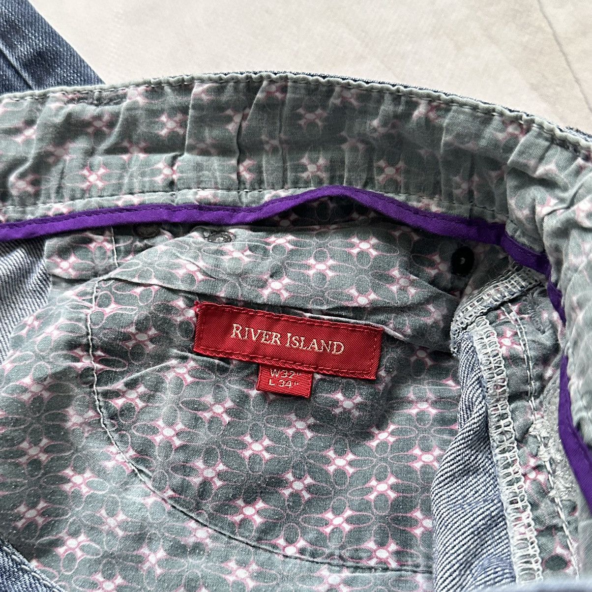 Red Monkey Japan Samurai Jeans Hieroglyph Embroidered LGB Evisu Vibe Size US 32 / EU 48 - 13 Thumbnail