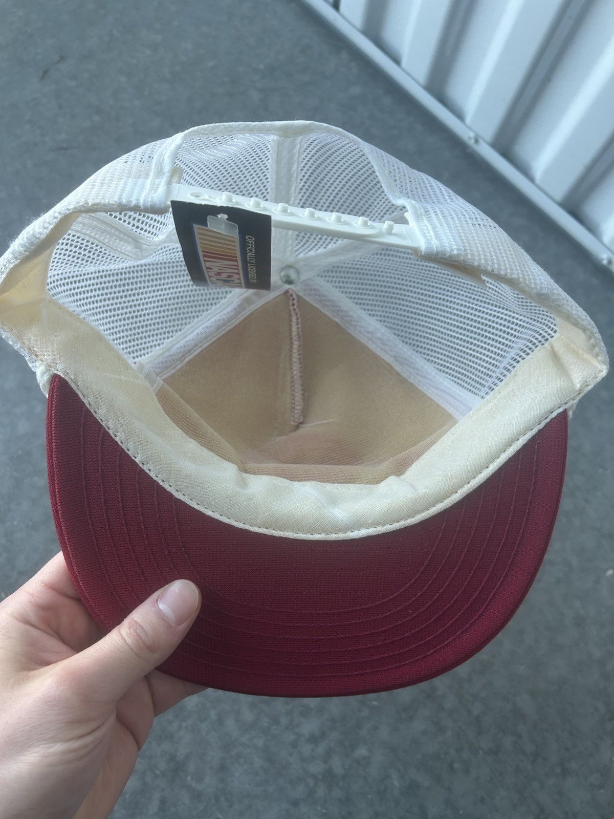 NASCAR × Vintage BNWT Vintage 90s Daytona 500 Winston Cup Trucker Hat Size ONE SIZE - 6 Thumbnail
