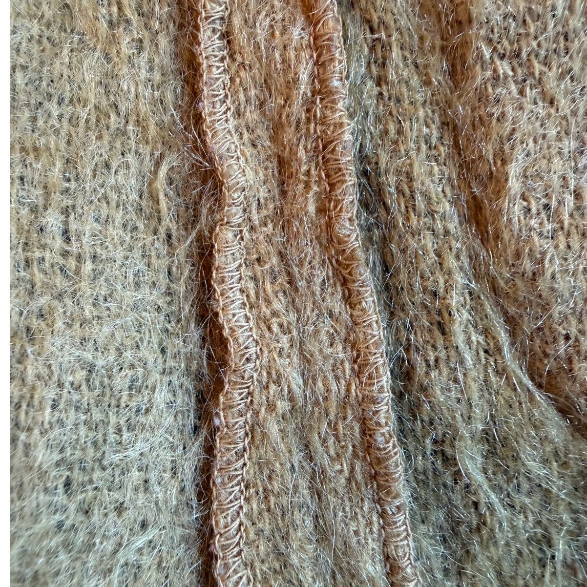 Vintage Vintage 60s Mohair Wool Cardigan Vest Mustard Yellow Medium Size M / US 6-8 / IT 42-44 - 9 Thumbnail