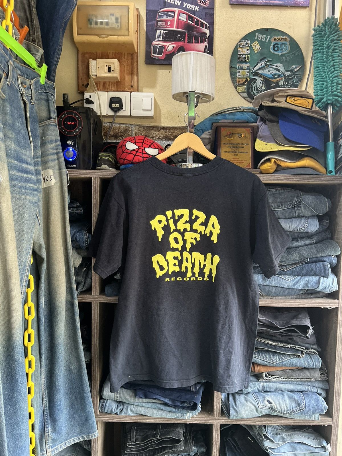 Band Tees 🔥Vintage Anvil Kien Band Pizza of Death Records Tee Size US M / EU 48-50 / 2 - 3 Thumbnail
