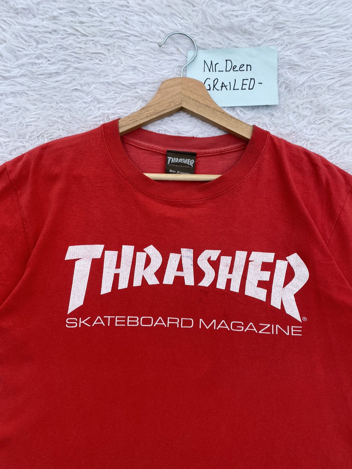 Thrasher Vintage Y2K Thrasher T Shirt Skateboarding Crewneck Tees Size US M / EU 48-50 / 2 - 5 Thumbnail