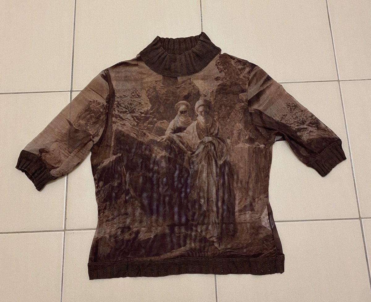 Jean Paul Gaultier Vtg SS1998 JPG Bedouin Woman Mesh Top Size S / US 4 / IT 40 - 7 Thumbnail