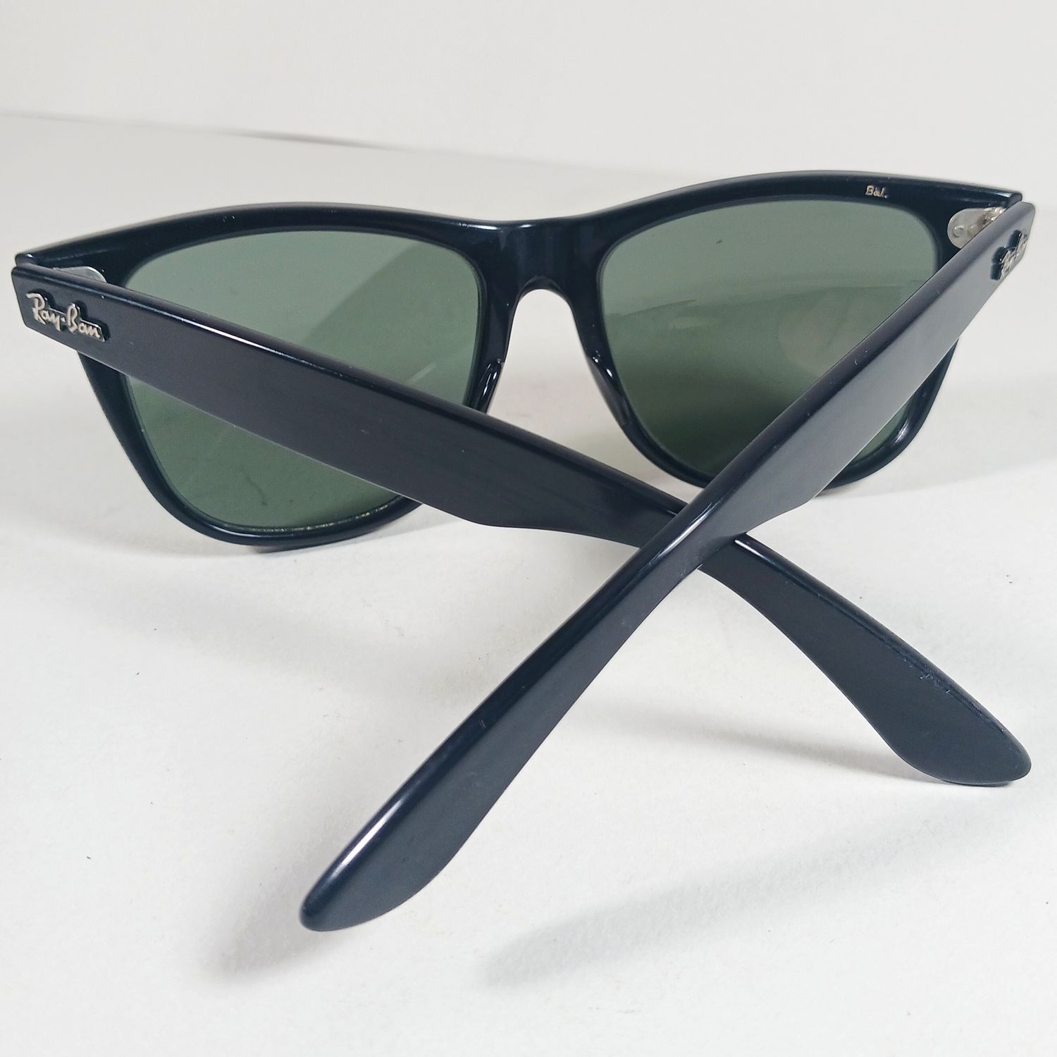Bausch & Lomb × RayBan Ray Ban Wayfarer II Black Bausch & Lomb Sunglasses US Made Size ONE SIZE - 8 Thumbnail