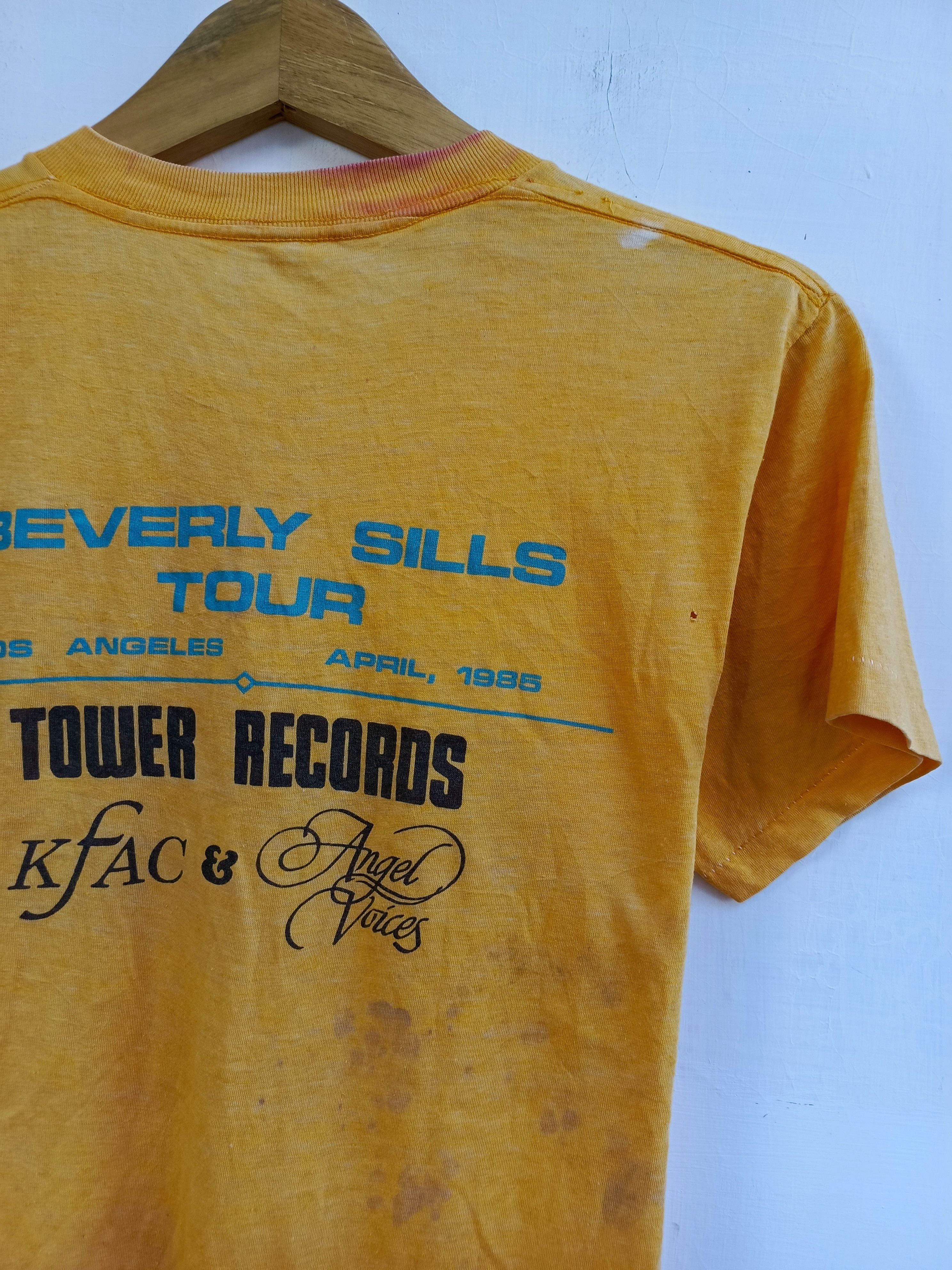 Band Tees Vintage Beverly Sills 1985 Los Angeles Graphic T-Shirt Rare Size US M / EU 48-50 / 2 - 10 Thumbnail