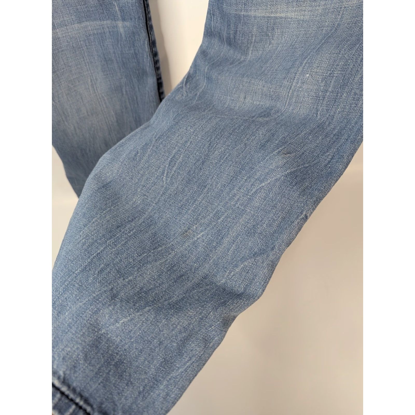 ESPIRIT Moonshine Spirit Jeans Men's Blue Bootcut Denim 38x32 Regular Inseam 32 Paisley Pattern Spirit Brand Gunnie? (Oops: need to be careful) Size US 38 / EU 54 - 7 Thumbnail