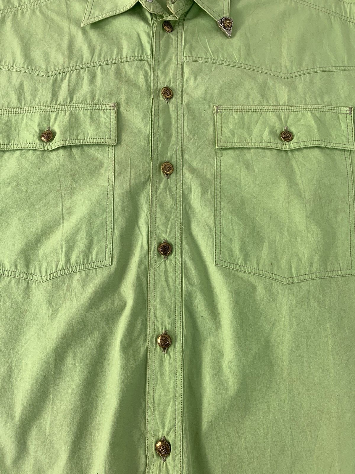Versace Jeans Couture Hype Versace Jeans Couture Button Up Shirt Double Pocket Size US M / EU 48-50 / 2 - 4 Thumbnail