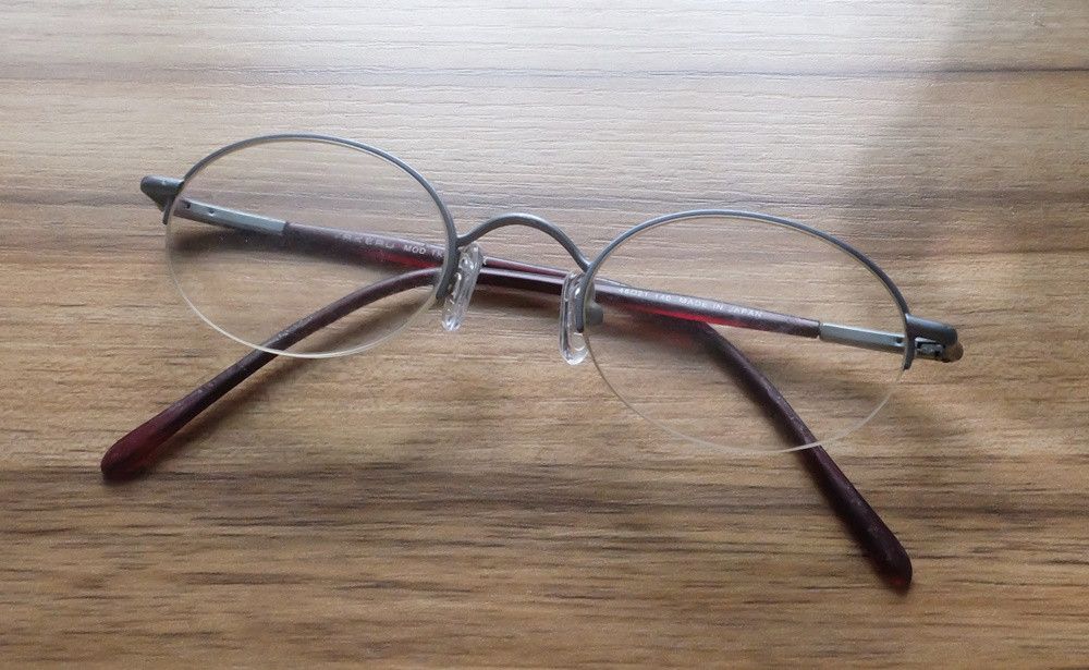 Japanese Brand Takeru Half Rim Glasses Made in Japan Size 46 - 1 Thumbnail