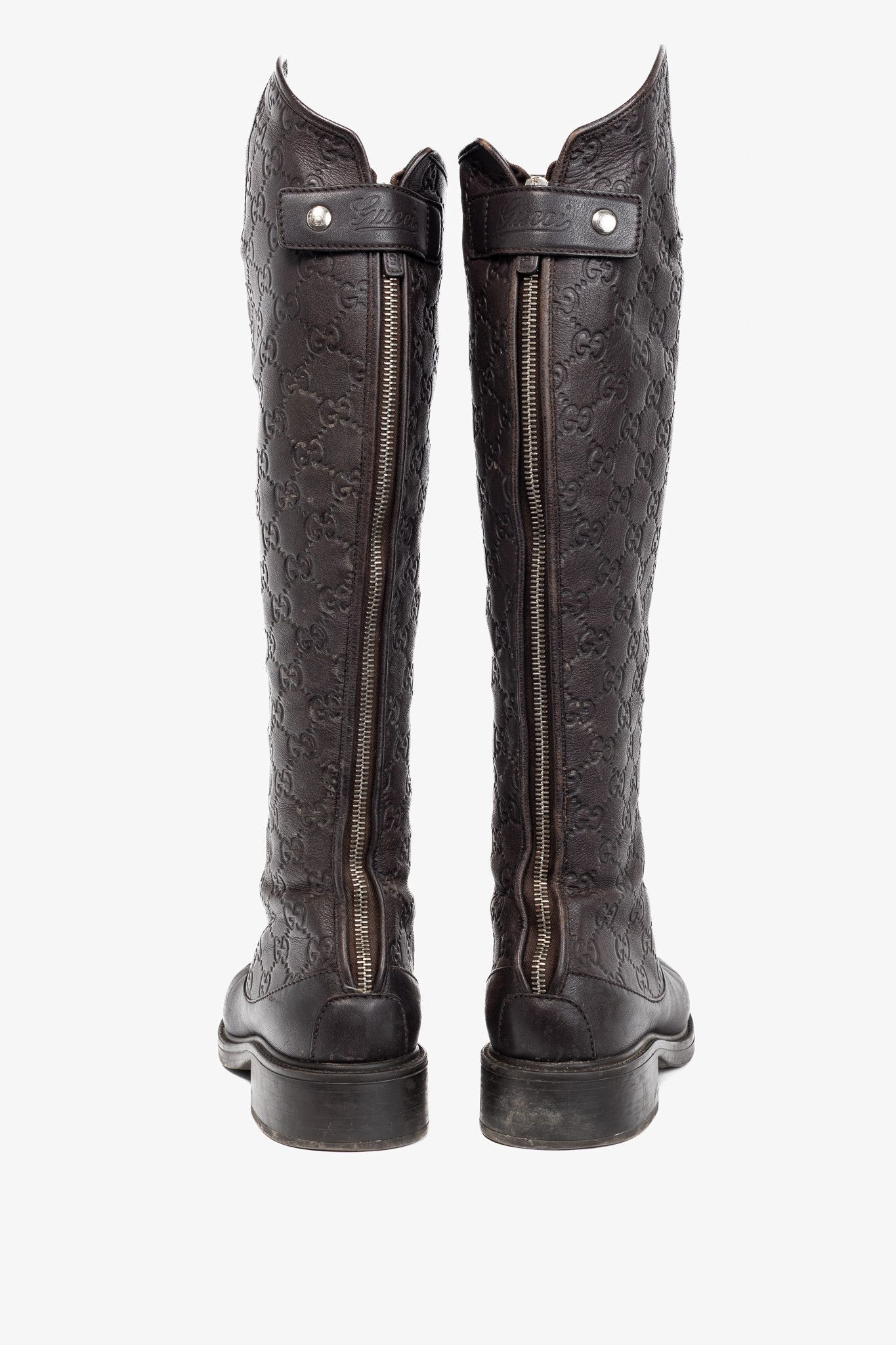 Gucci Gucci Maud Soft Guccissima Leather Knee-High Riding Boots Size US 8 / IT 38 - 3 Thumbnail