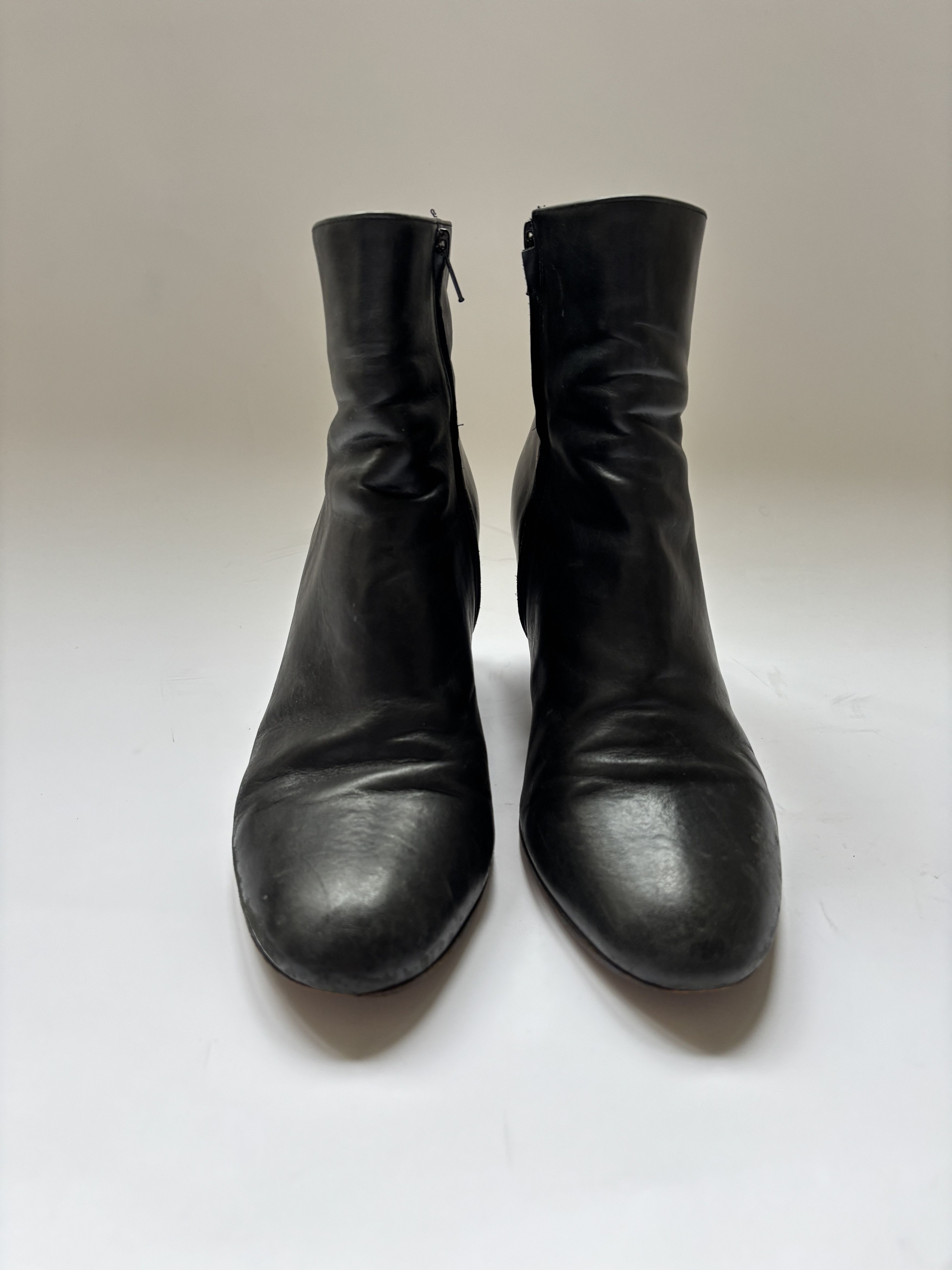 Maison Margiela ⚡️QUICK SALE⚡️Maison Margiela Black Leather Ankle Boots Size US 8 / IT 38 - 3 Thumbnail