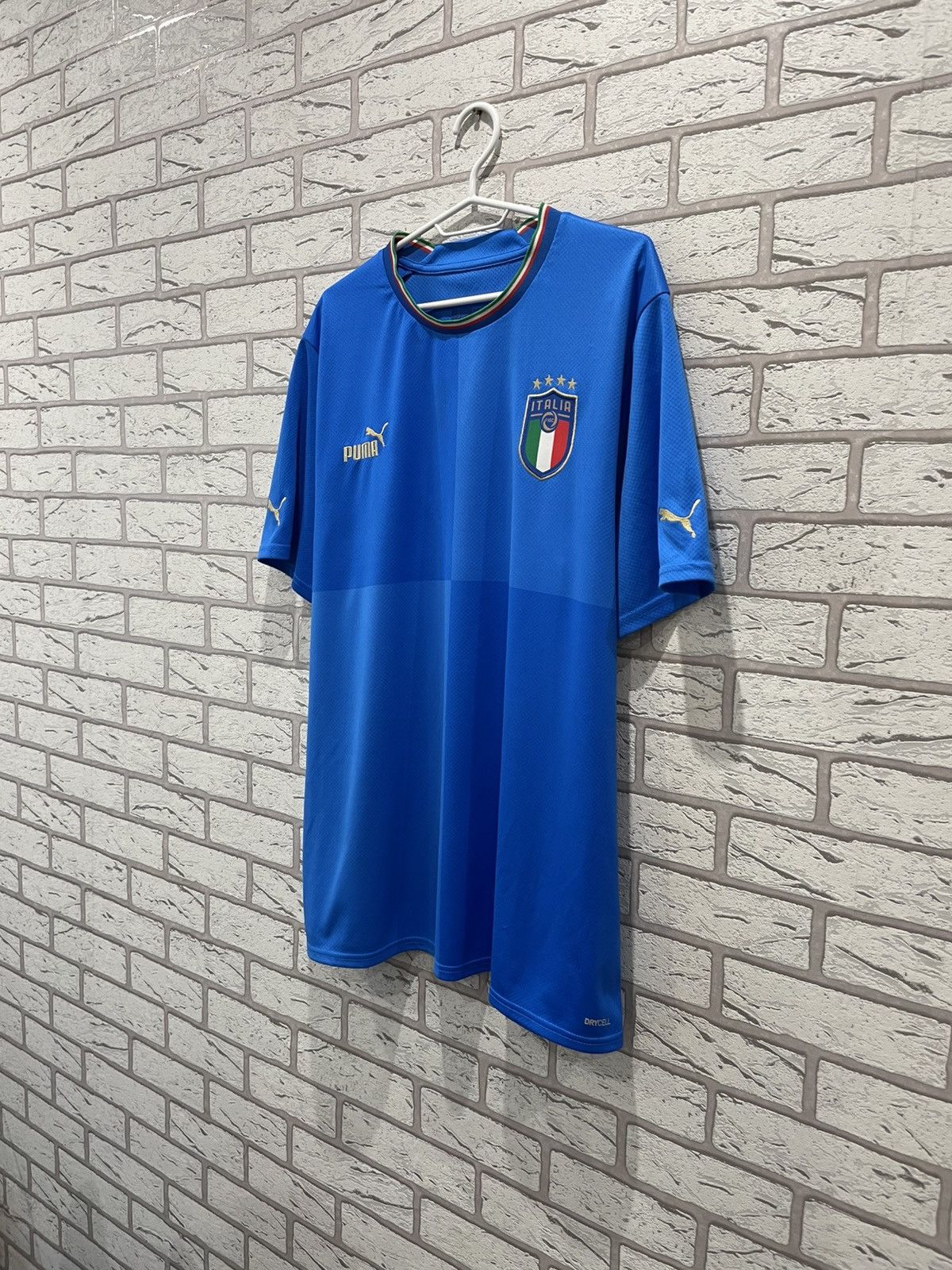 Puma × Vintage Italy 2022 2023 Football Soccer Jersey Puma T Shirt Tee Size US XL / EU 56 / 4 - 2 Thumbnail
