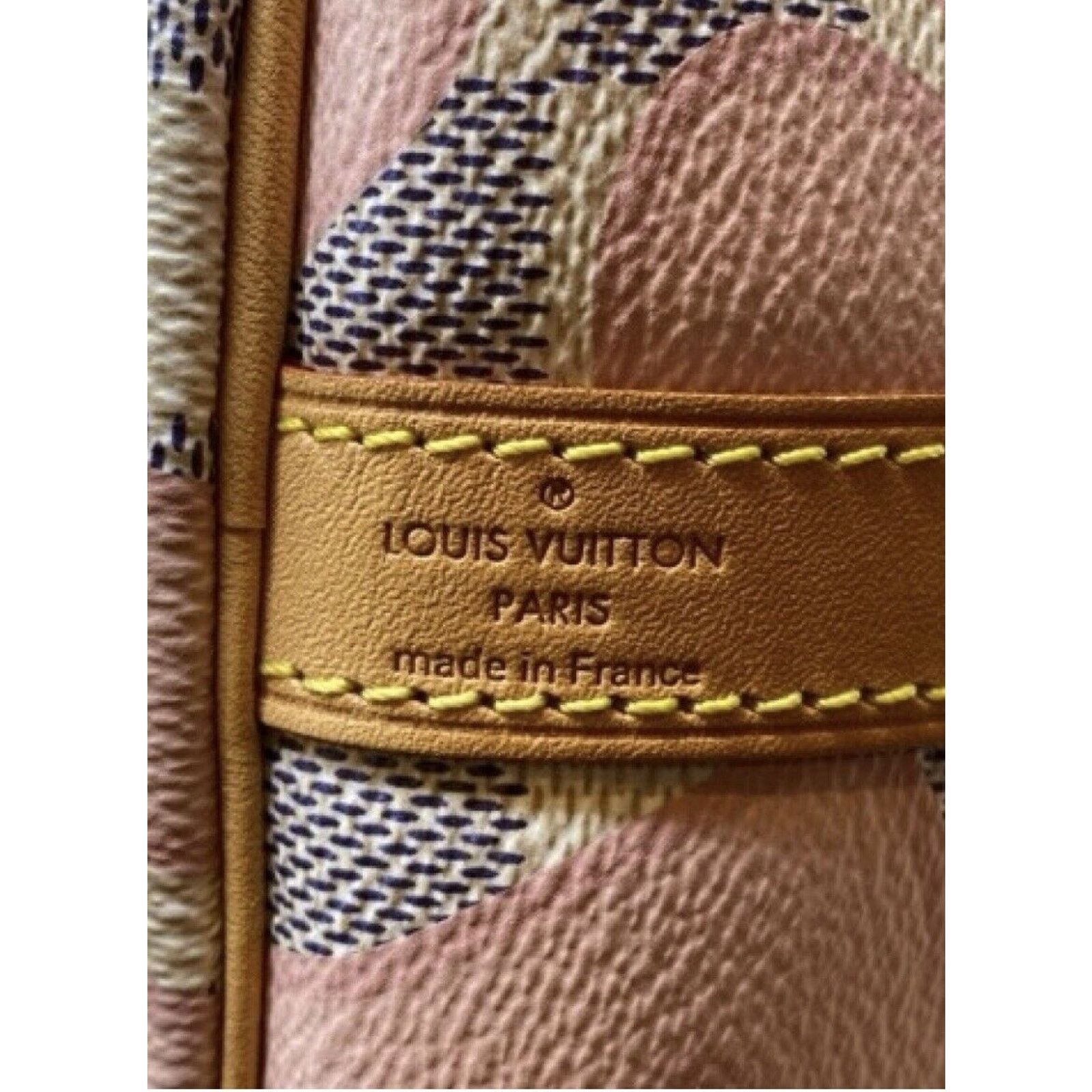 Louis Vuitton Louis Vuitton Speedy Bandoulière Damier Azur Tahitienne Ros Size ONE SIZE - 9 Thumbnail