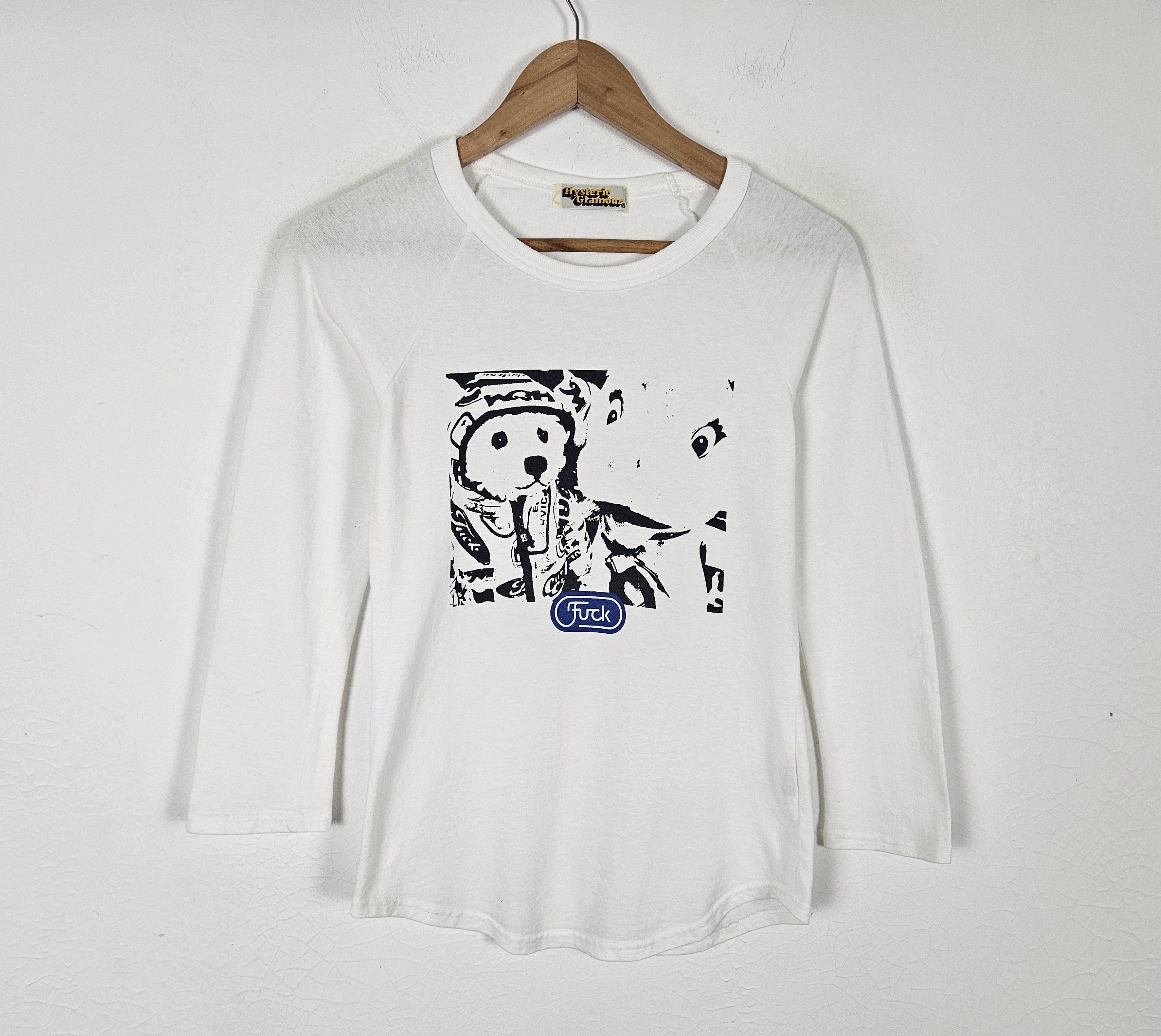 Hysteric Glamour Hysteric Glamour fuck shirt Size XS / US 0-2 / IT 36-38 - 2 Thumbnail