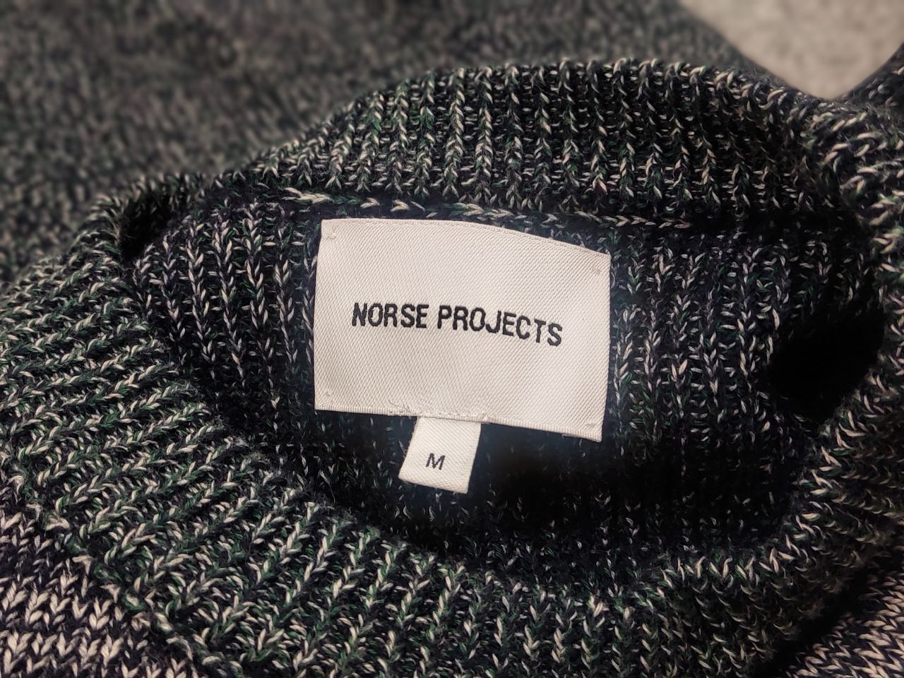 Norse Projects Norse Projects Design Arild Moulin Dark Gray Knit Sweater Size US M / EU 48-50 / 2 - 14 Thumbnail