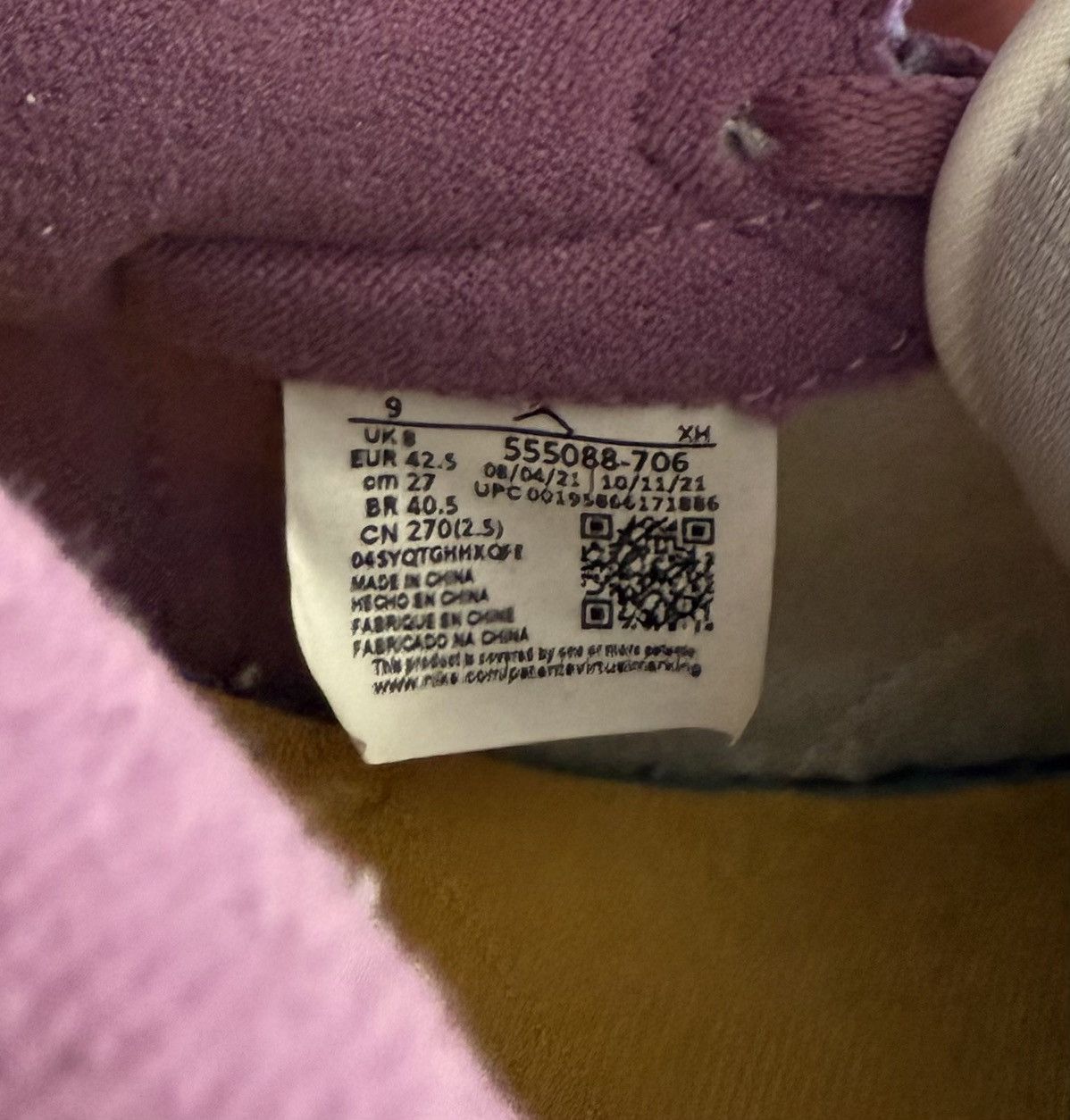 Jordan Brand Jordan 1 Brotherhood Size US 9 / EU 42 - 8 Thumbnail